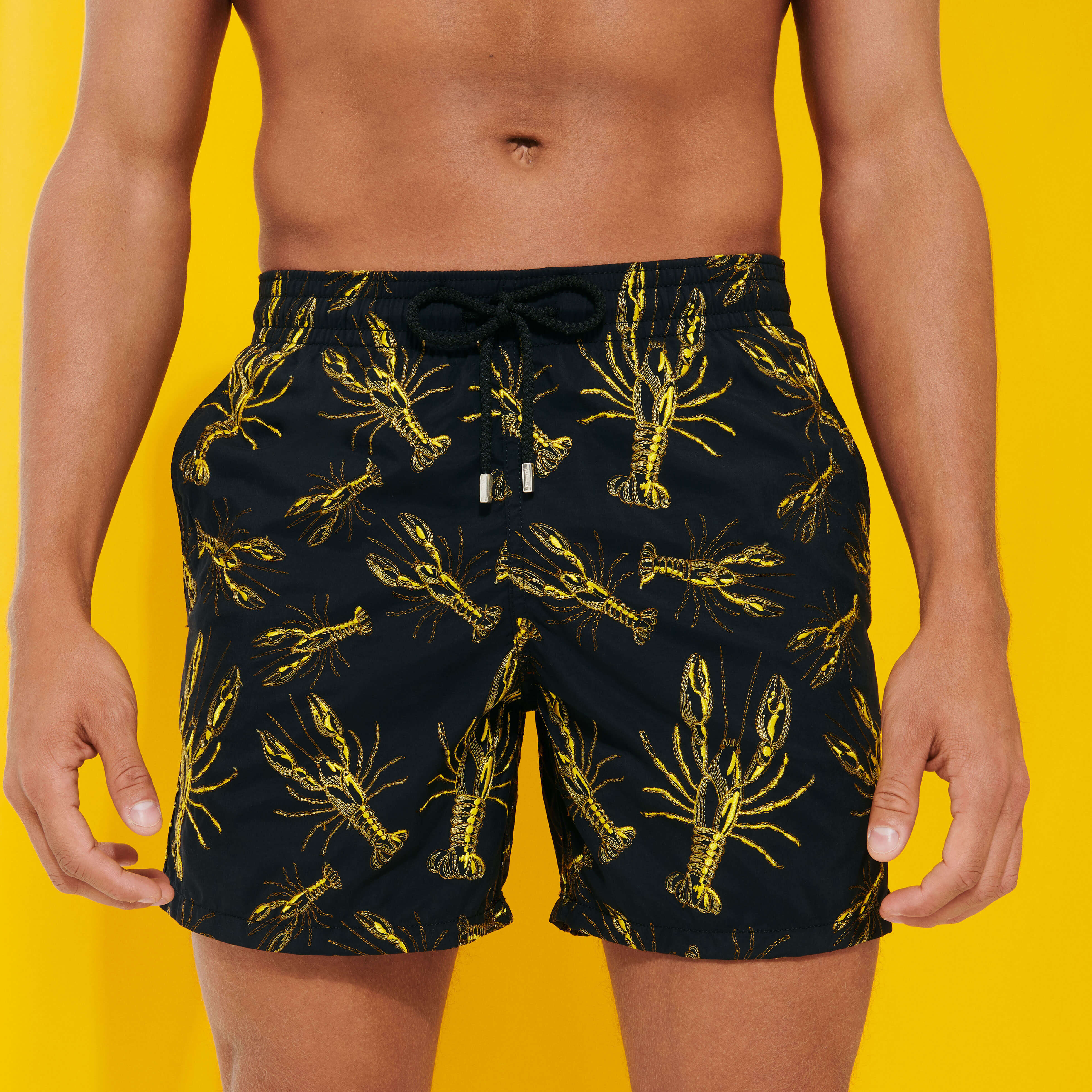 Mens lobster top swim trunks