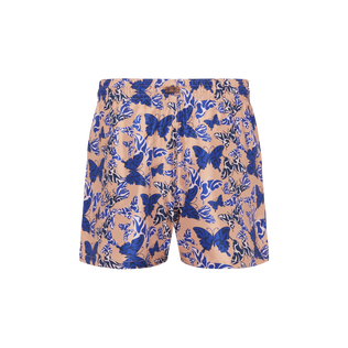Disco Butterfly Bermudashorts aus Seide für Damen Blush Rückansicht