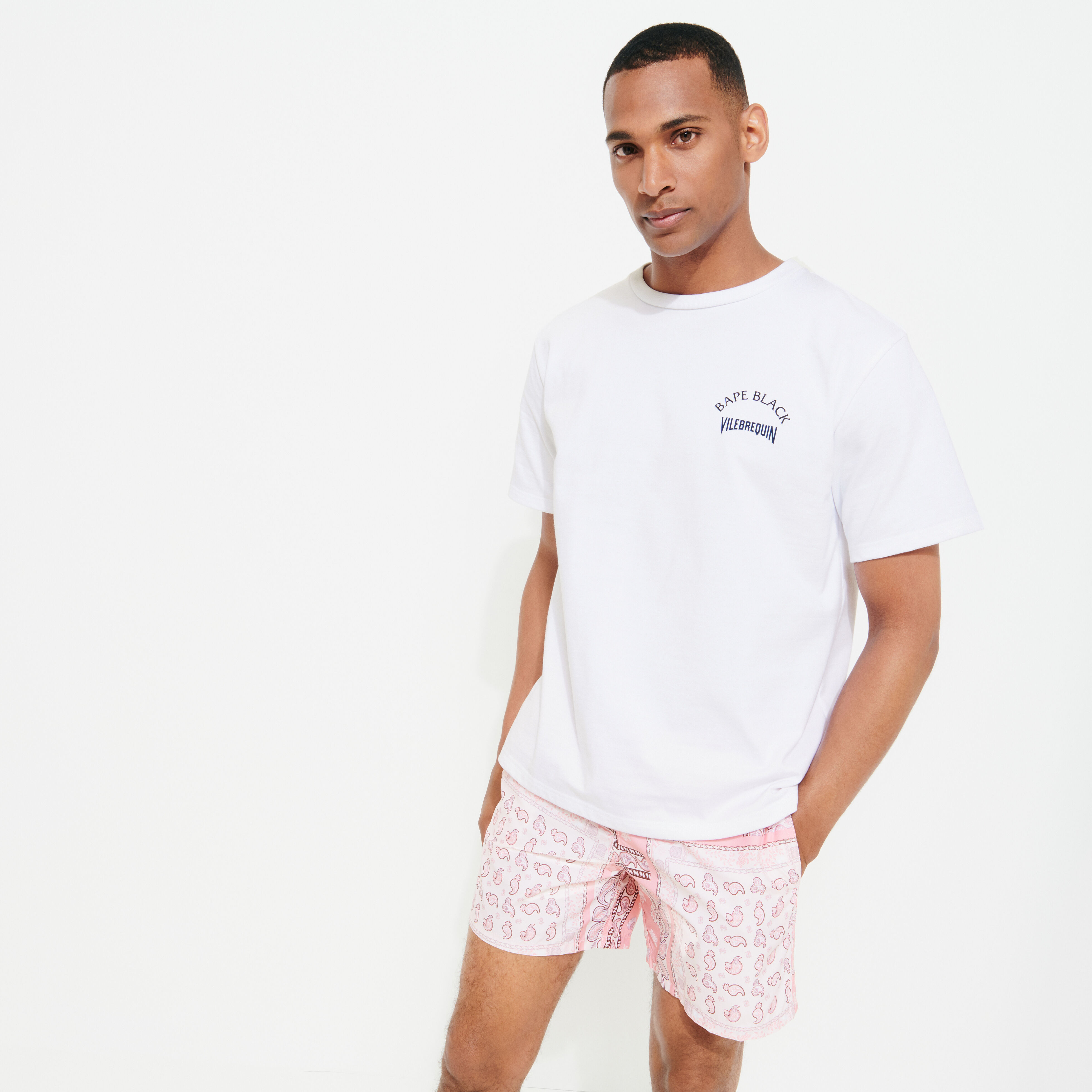 Bape shirt and shorts cheap