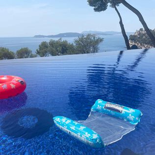 Hammock Float - Vilebrequin x Sunny Life Celeste detalles vista 1
