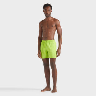 Men Swim Shorts Requins Water-reactive Lime front worn view