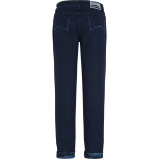 男士 Requins 3D 五袋牛仔裤 Dark denim w1 后视图