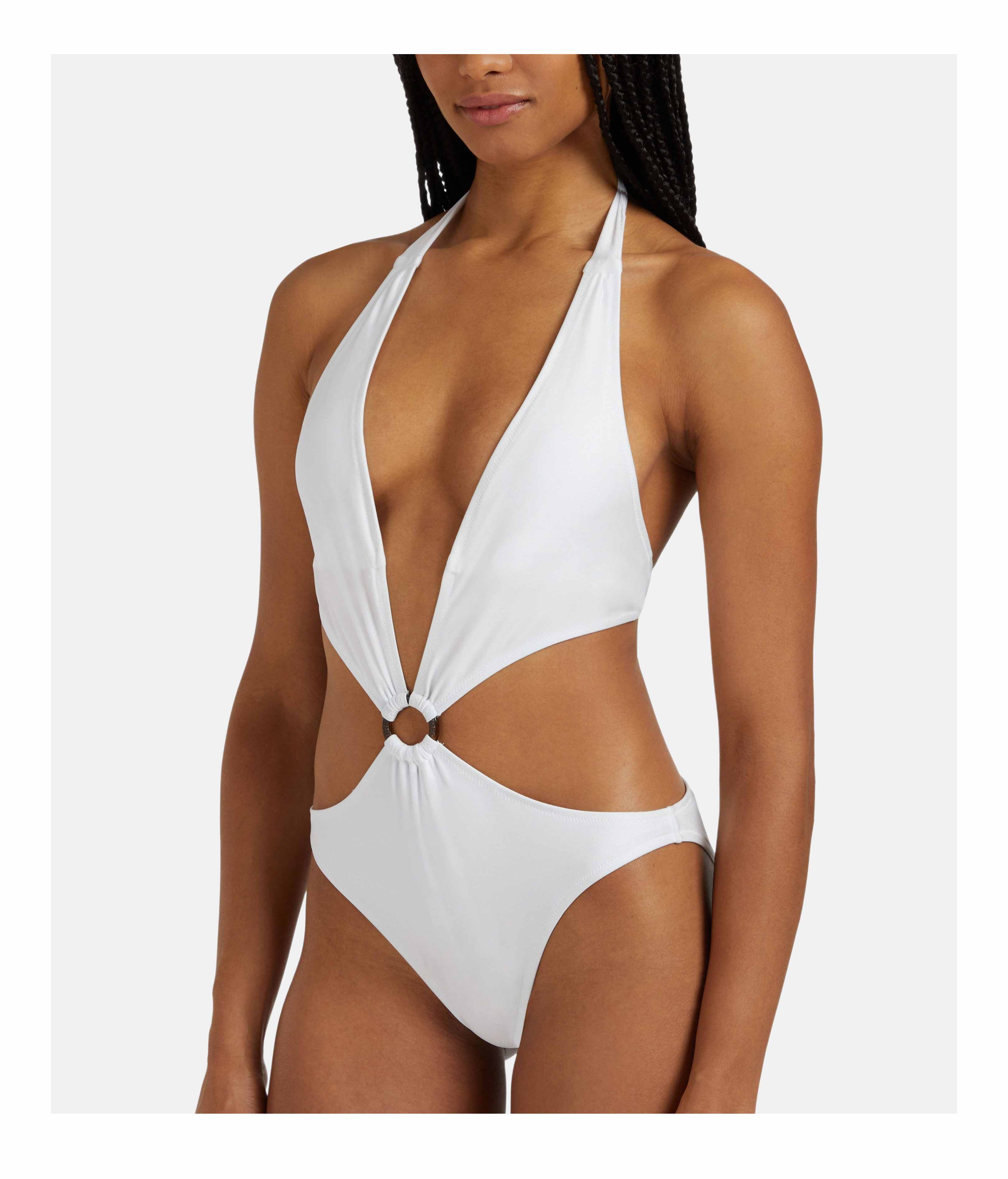 Cozyan Costumi da Bagno Interi per Donna Scollo a V Sexy Bikini Costumi