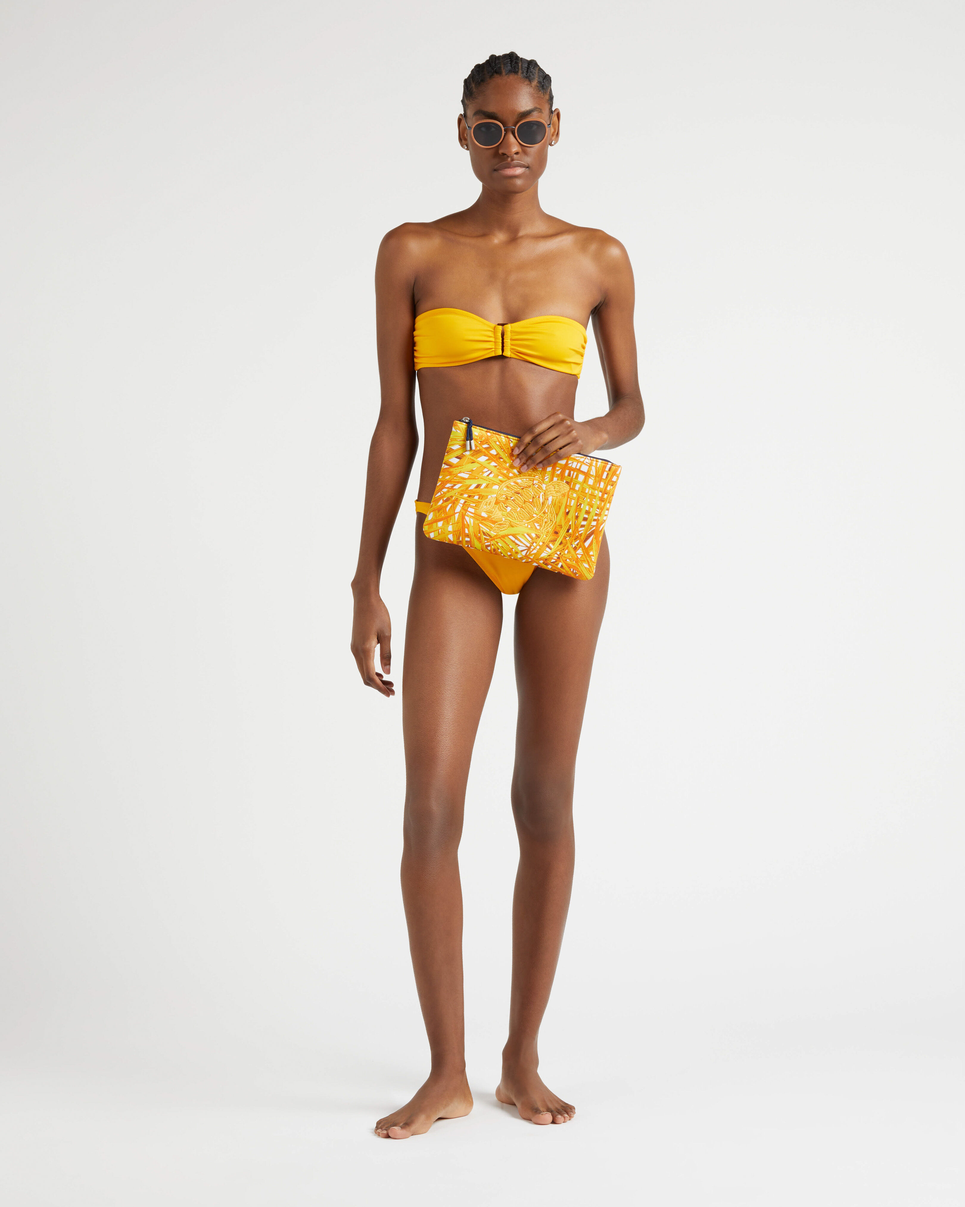 Women Mini Brief Bikini Bottom Solid MANGO supp1 view