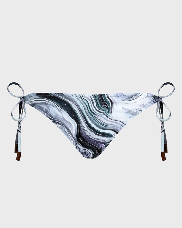 Vilebrequin - Women Side Tie Bikini Bottom Marble - Swimwear - Flore - White - Size M