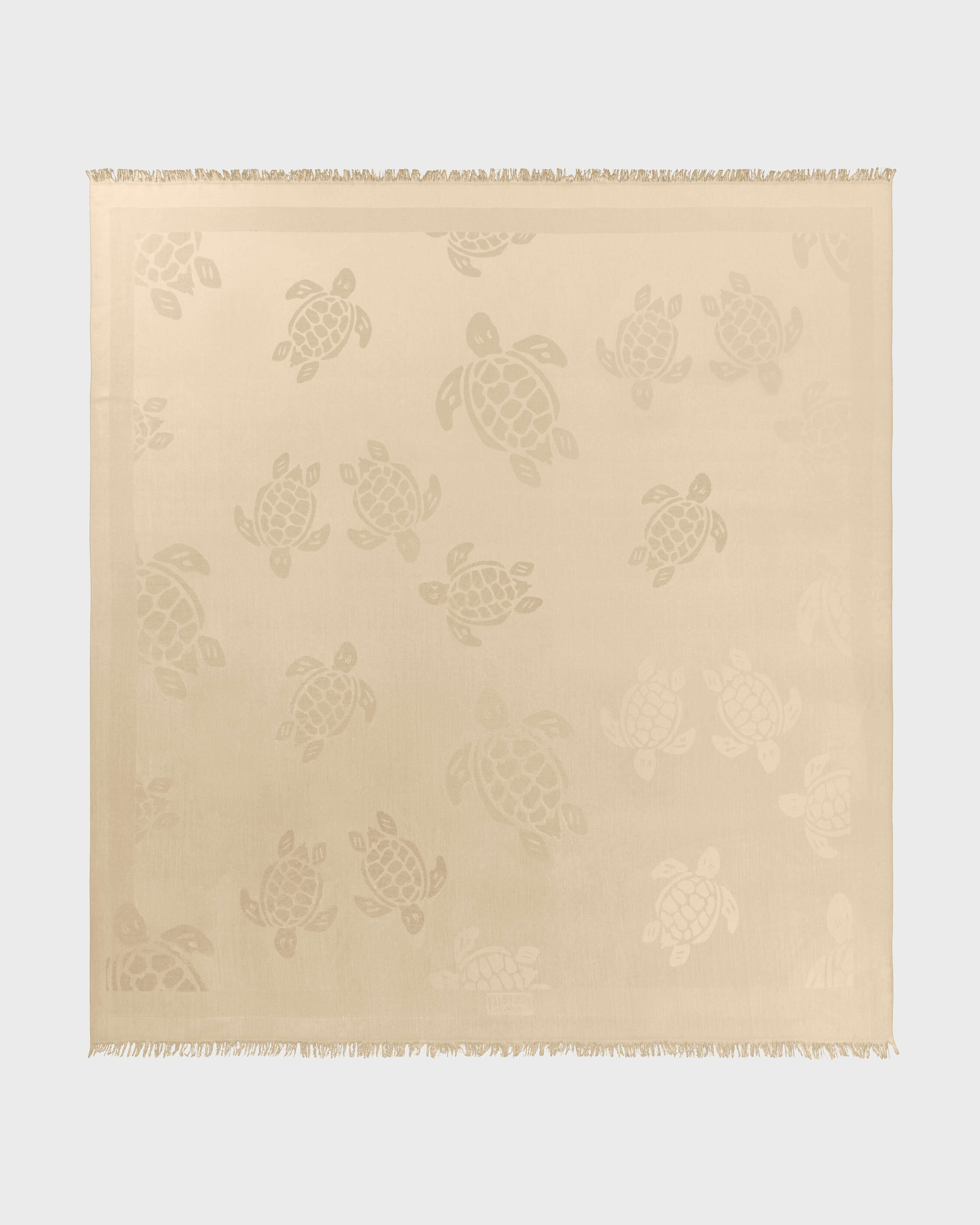 Ronde des Tortues Scarf HEMP front view