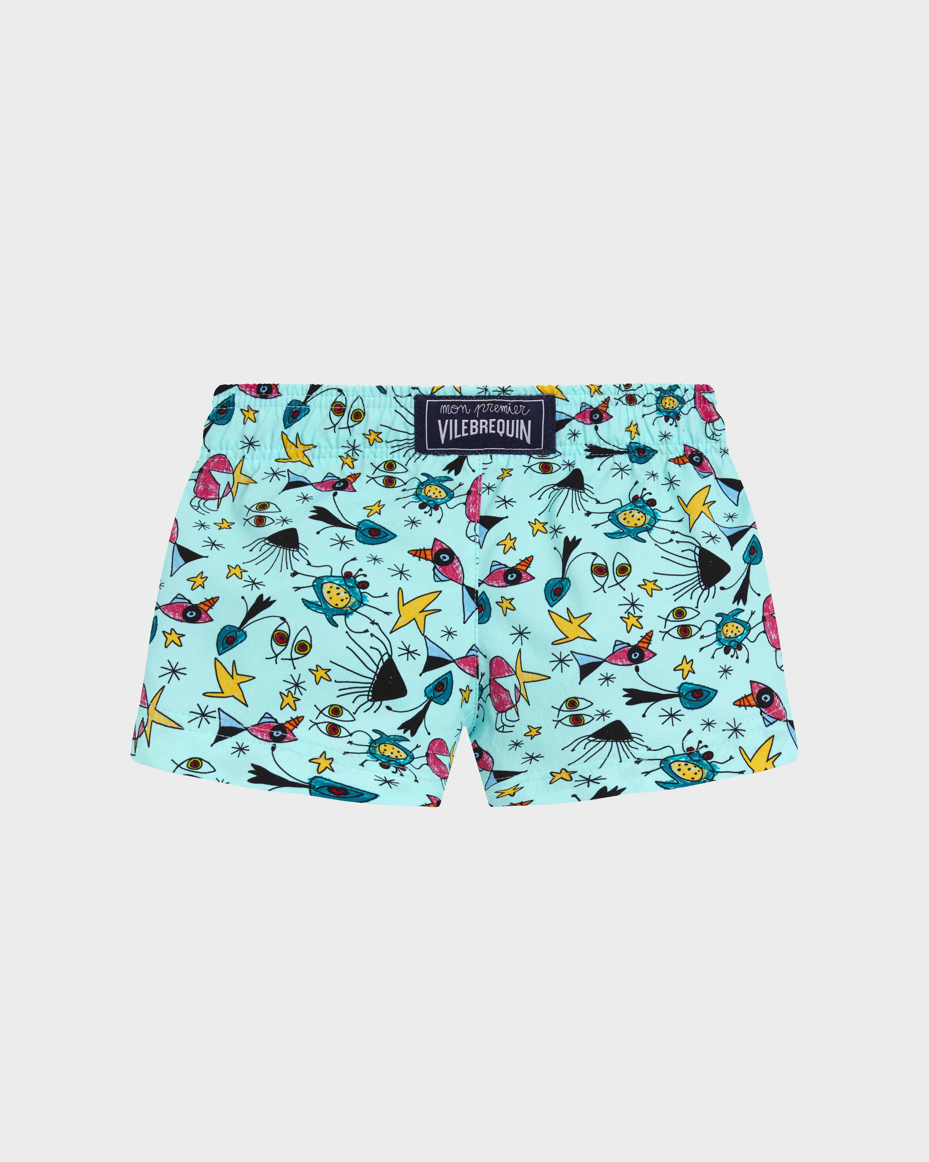 Baby Swim Shorts Aquatic Carnival OXYGENE back view