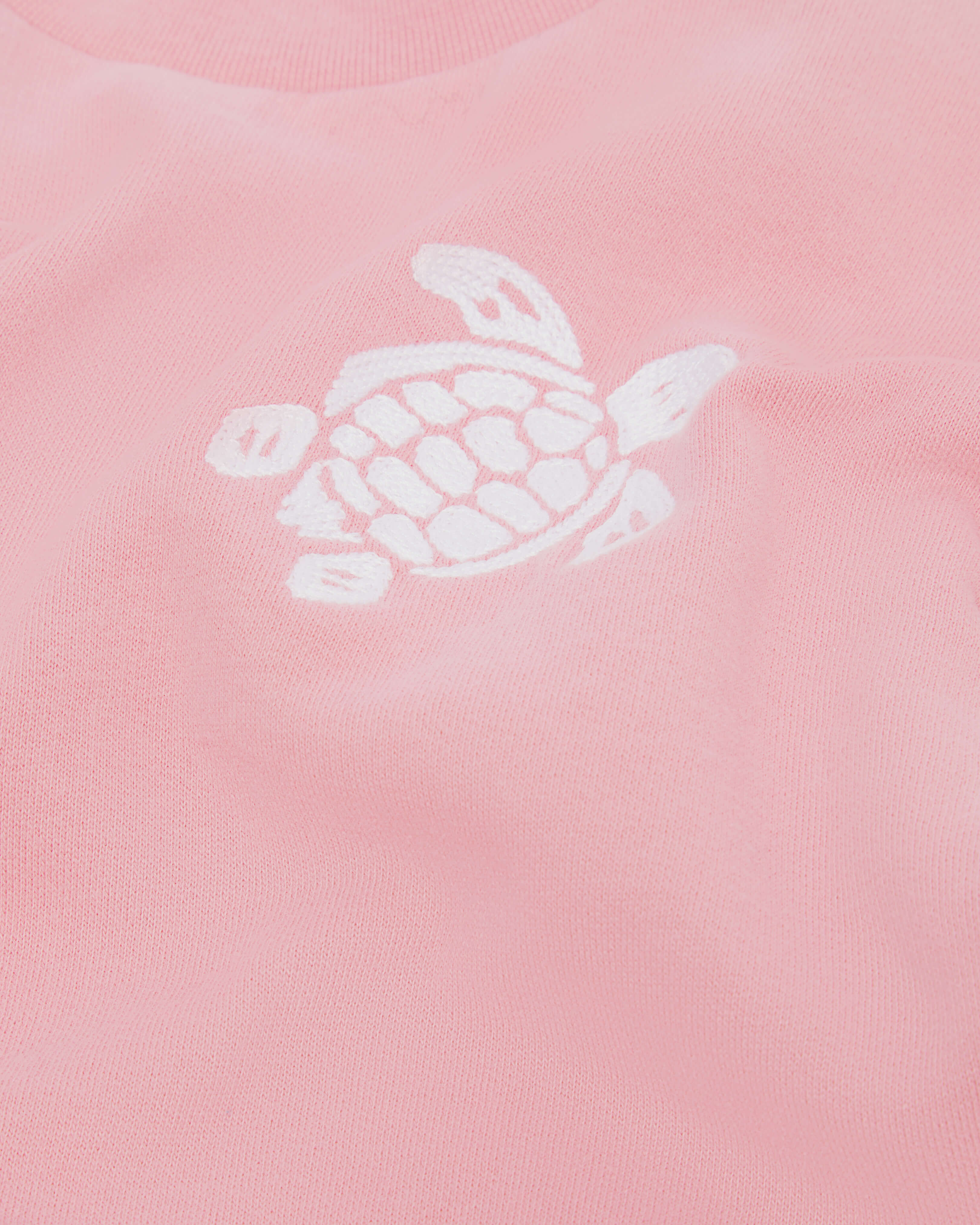 Sudadera con cuello redondo y tortuga bordada para niños BOUDOIR look1 view