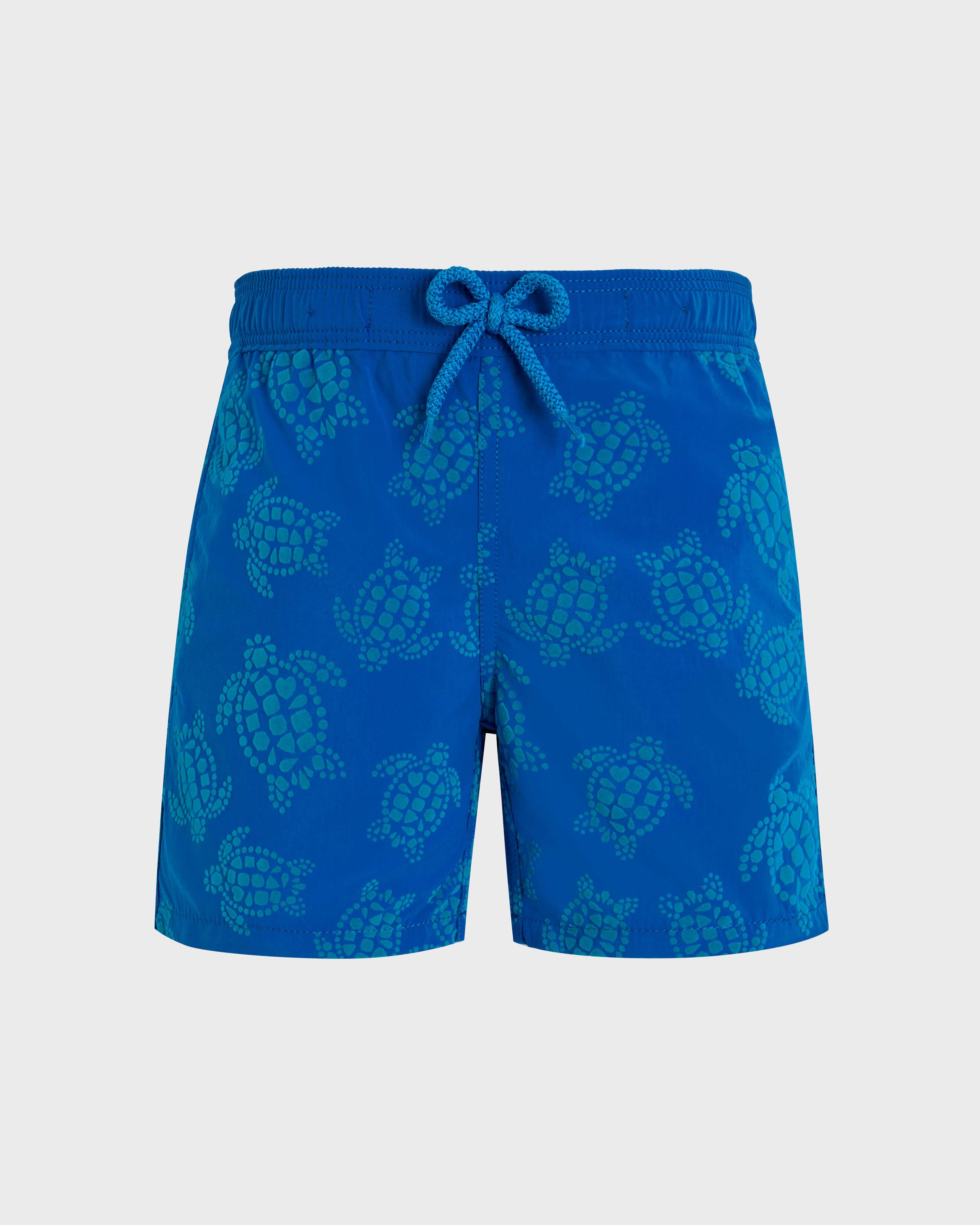 Boys Swim Shorts Flocked Vendôme Turtles PALACE front view