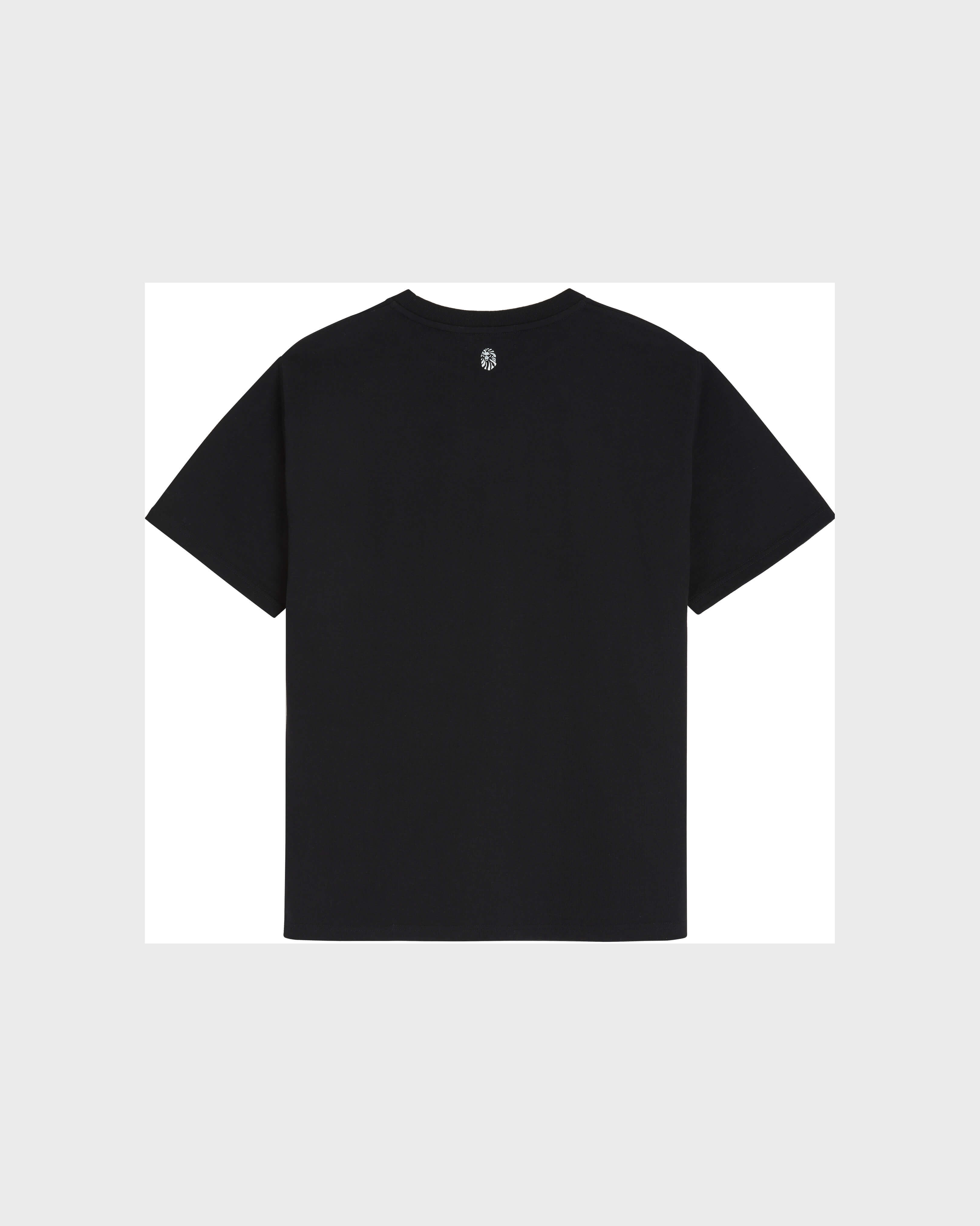 Men T-Shirt Logo Printed - Vilebrequin x BAPE® BLACK NEGRO back view