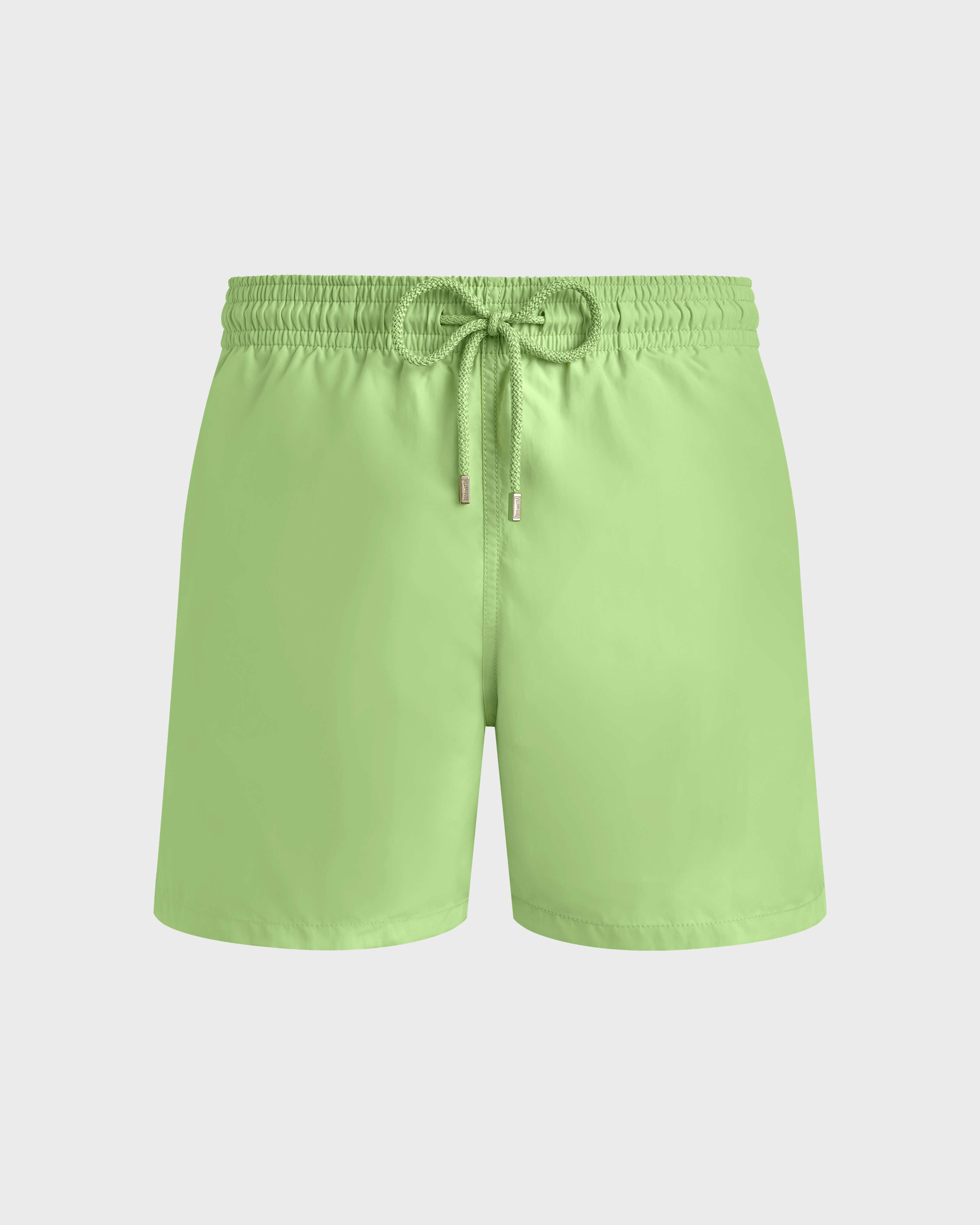Men Swim Shorts Solid MACAROON front view