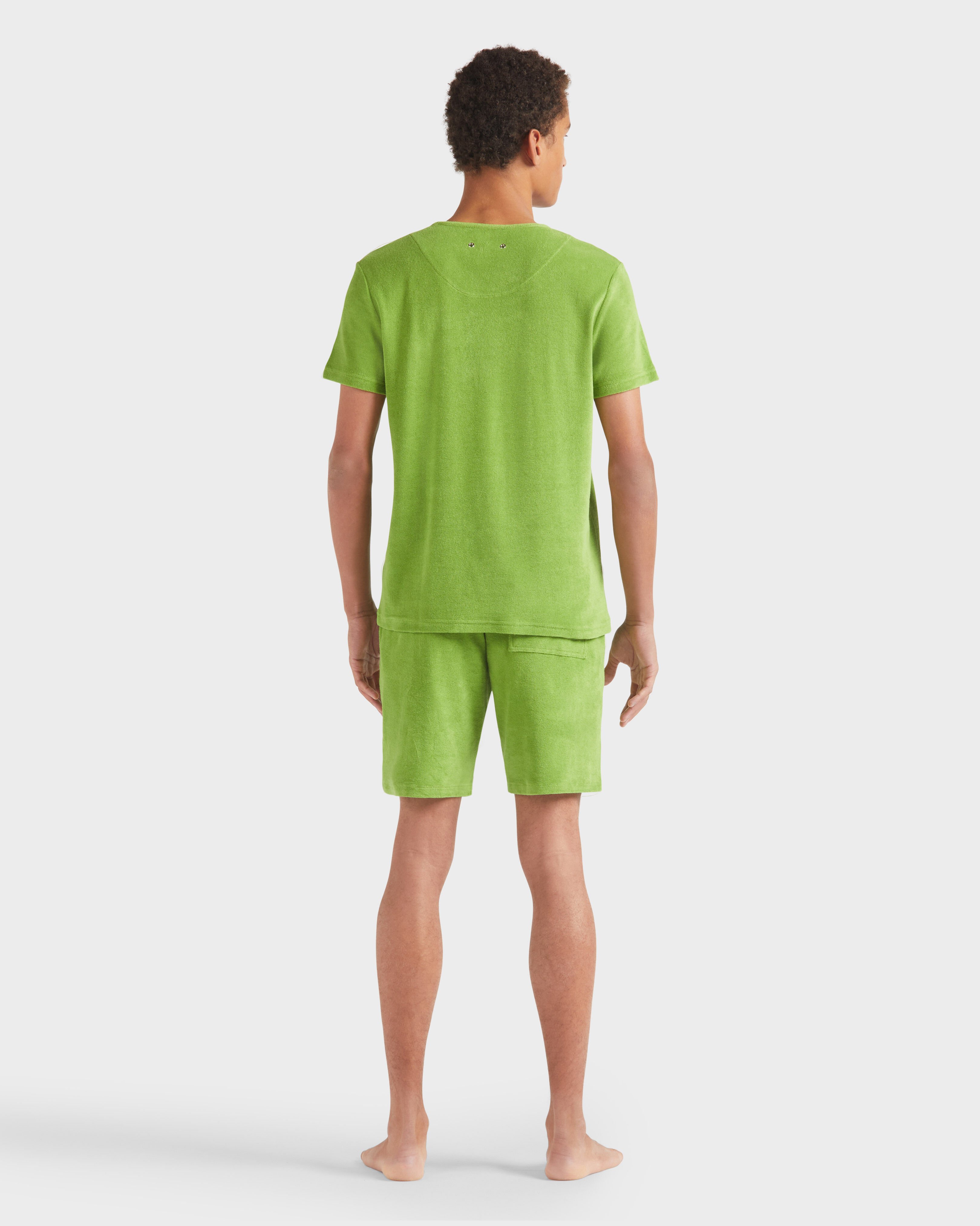 Terry T-Shirt Solid CAMOUPLAGE backworn view