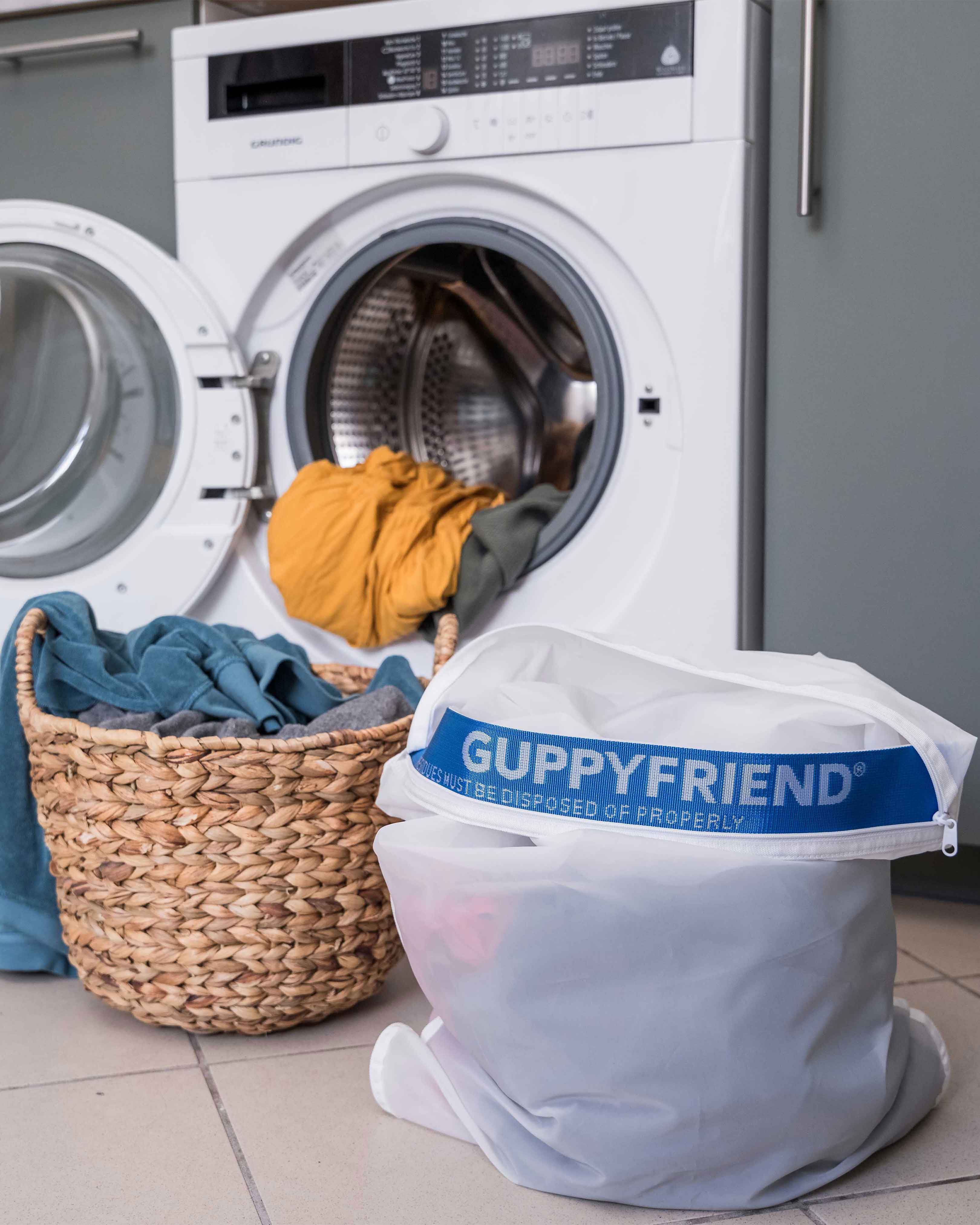 Washing Bag GUPPYFRIEND® WHITE back view