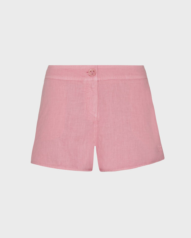 Vilebrequin - Bermudashorts Aus Leinen Für Damen - Bermuda - Loise - Rosa - Größe XL Vilebrequin - Bermudashorts Aus Leinen Für Damen - Bermuda - Loise - Rosa - Größe XL