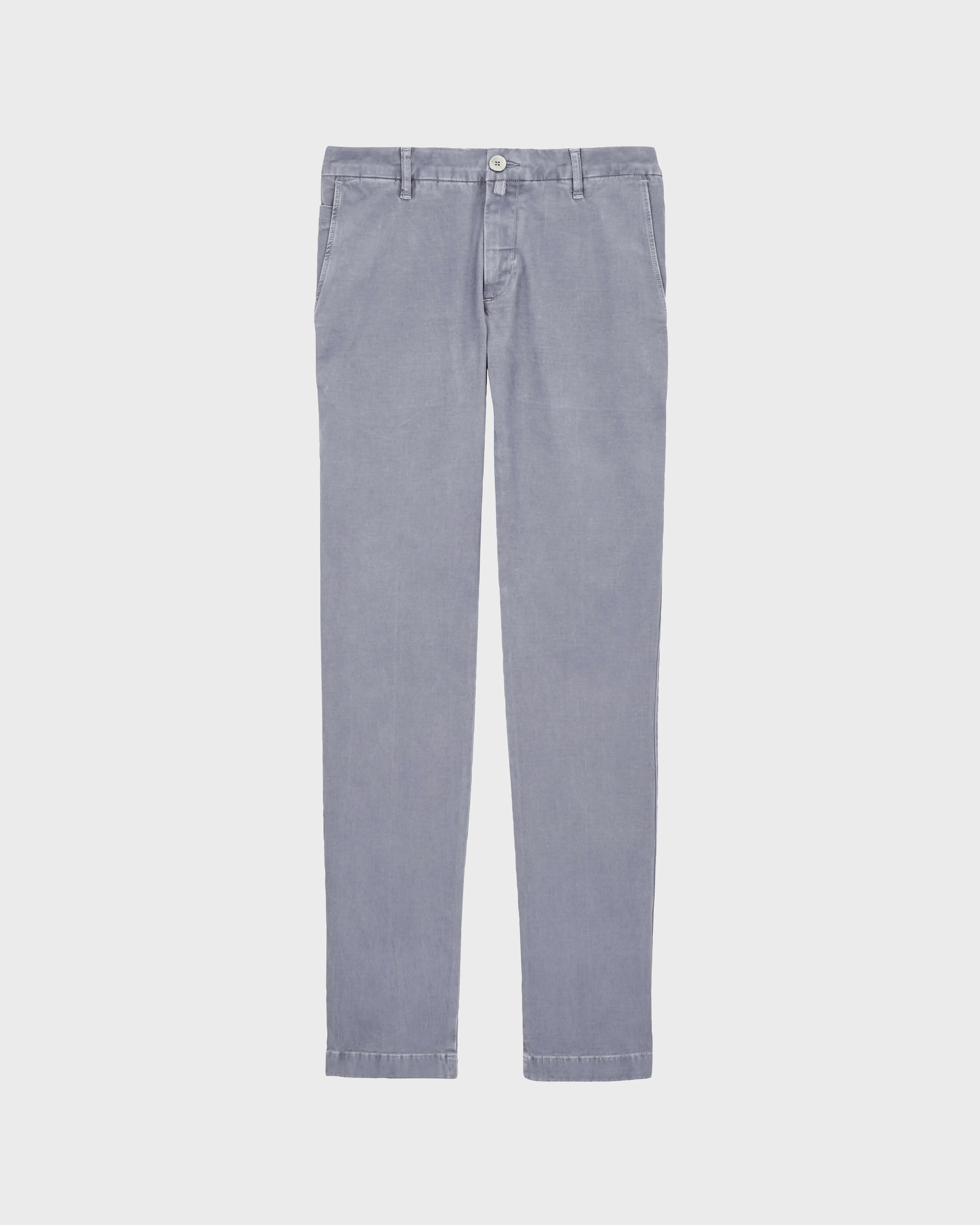 Pantalon Chino homme Léger GRIS front view