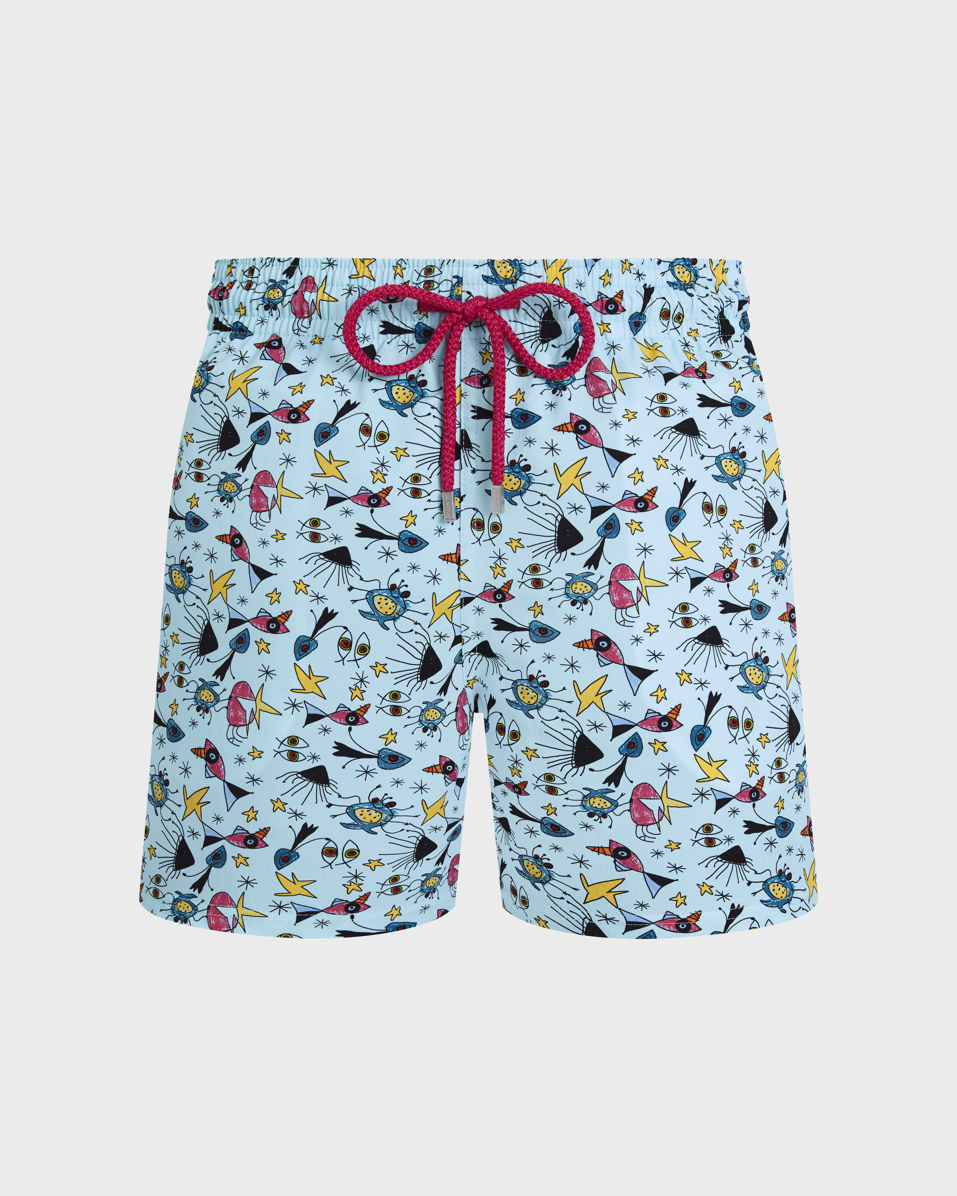 Kurze Aquatic Carnival Stretch-Badeshorts für Herren OXYGENE front view