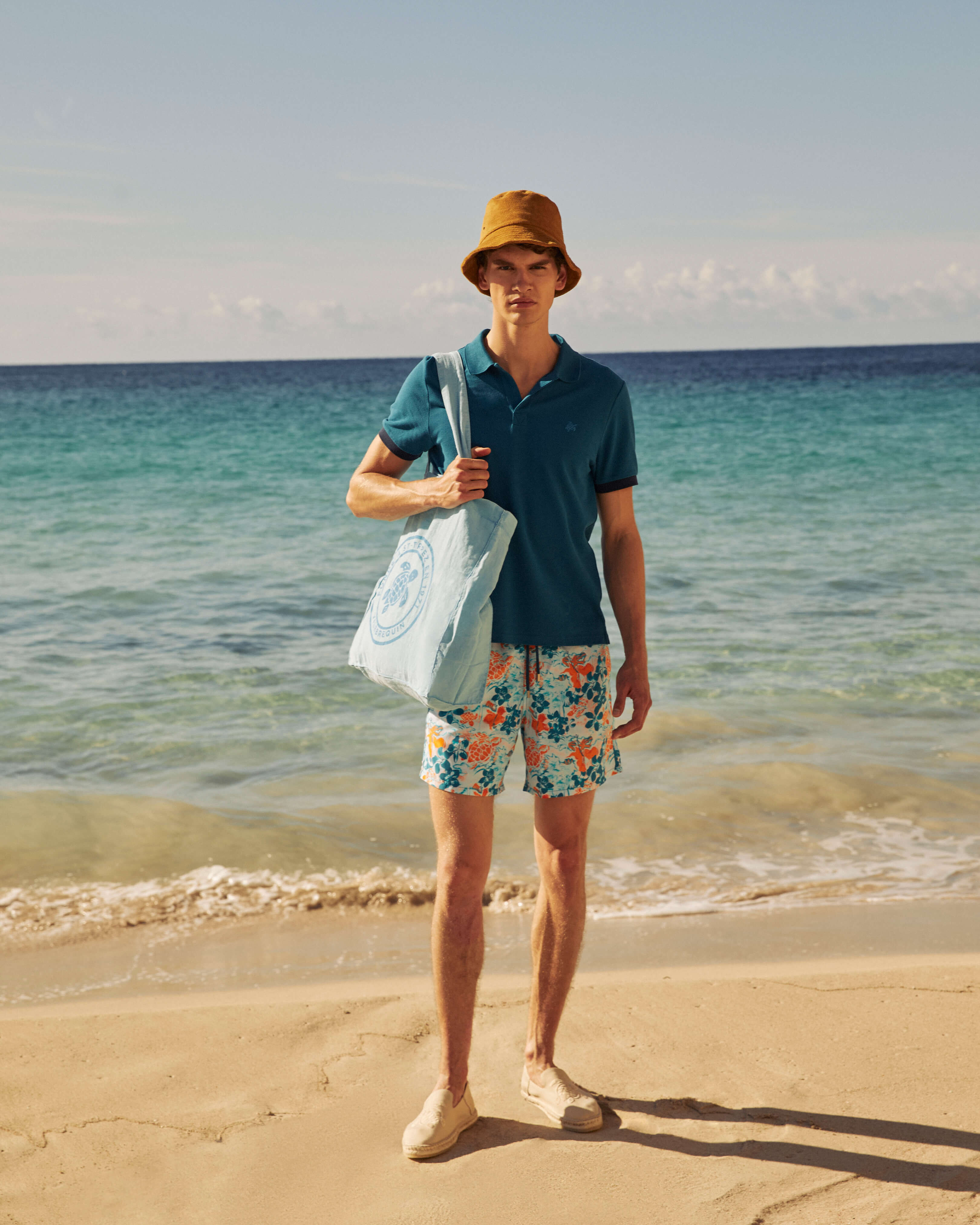 Pantaloncini mare uomo Jungle Turtles COIN COIN look1 view