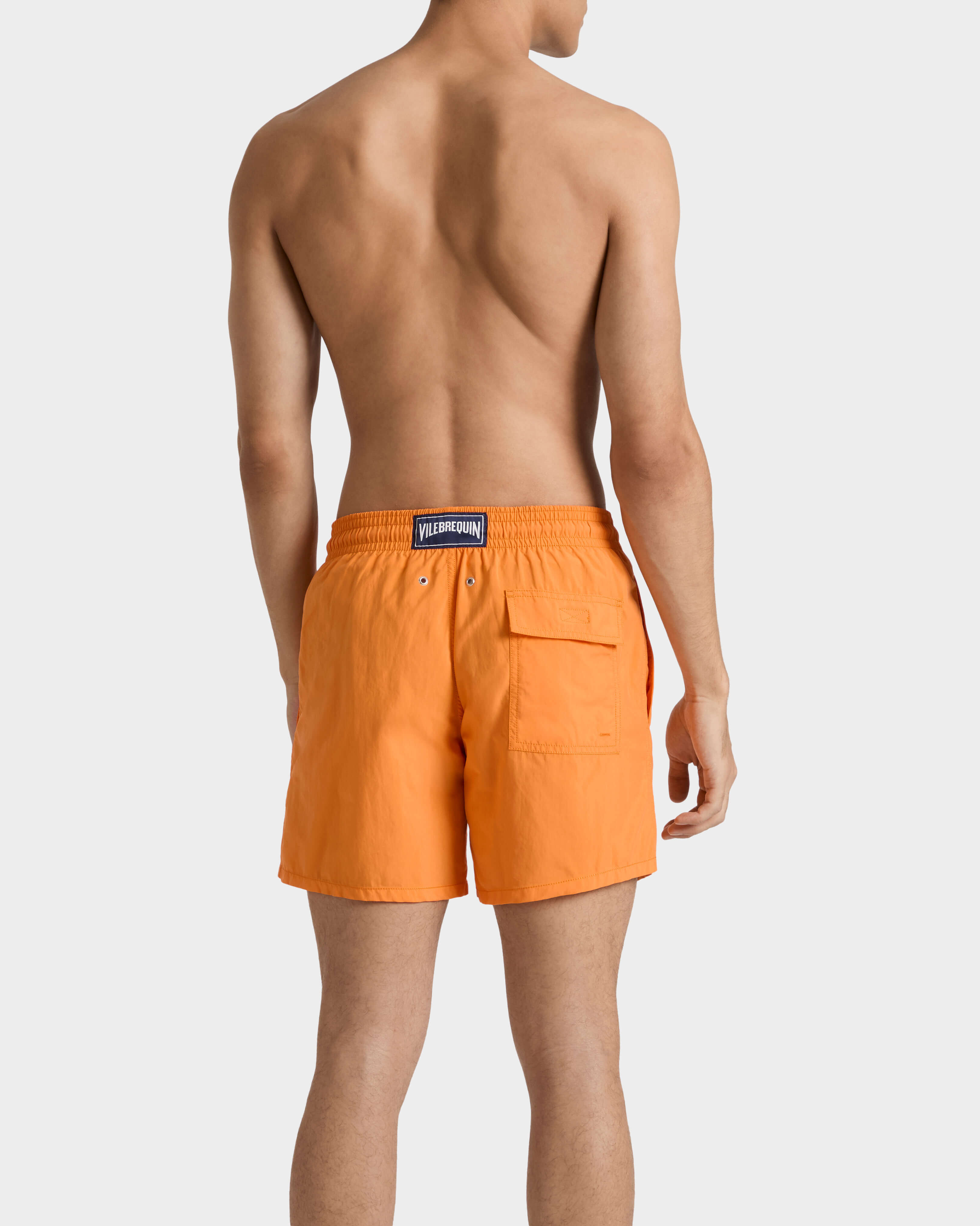 Maillot de bain homme aquaréactif Octopus in Stripes VITAMINE backworn view