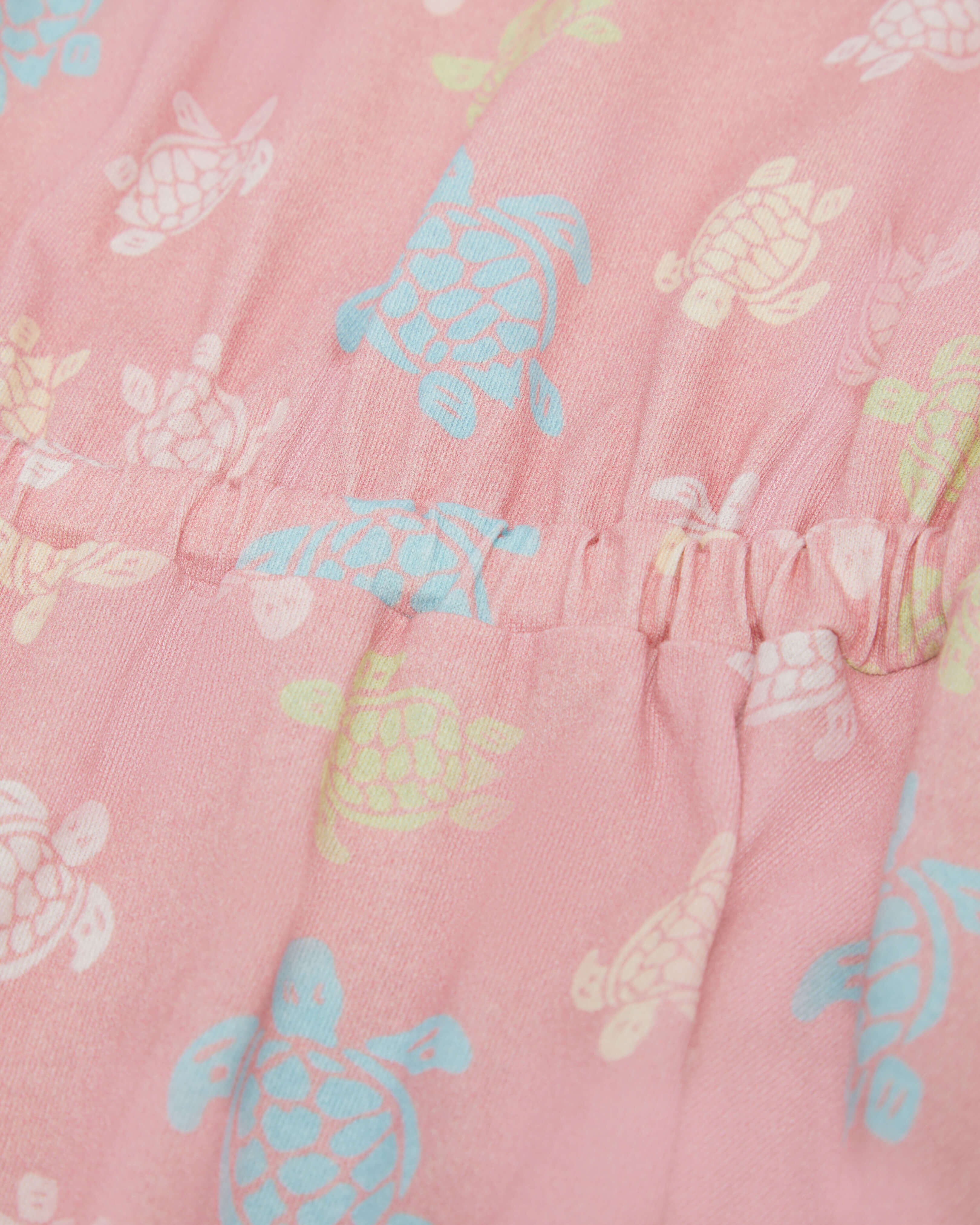 Girls Organic Cotton Dress Ronde Des Tortues Multicolores BOUDOIR look1 view