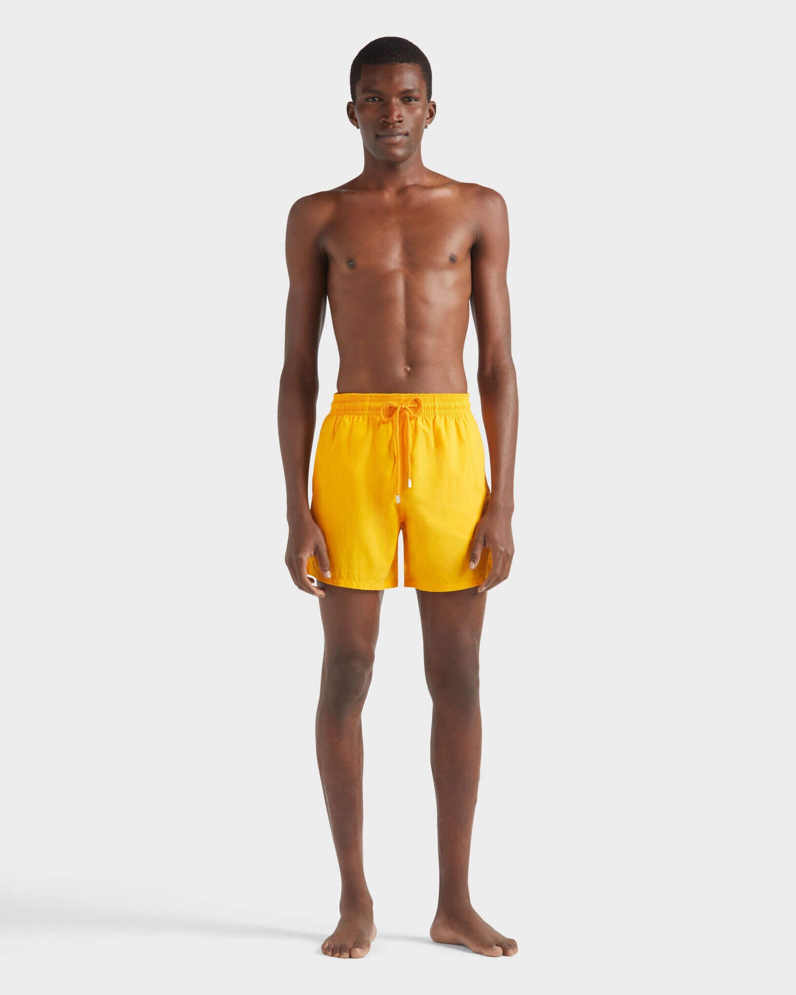 Men Swim shorts Starfish Art MANGO frontworn view