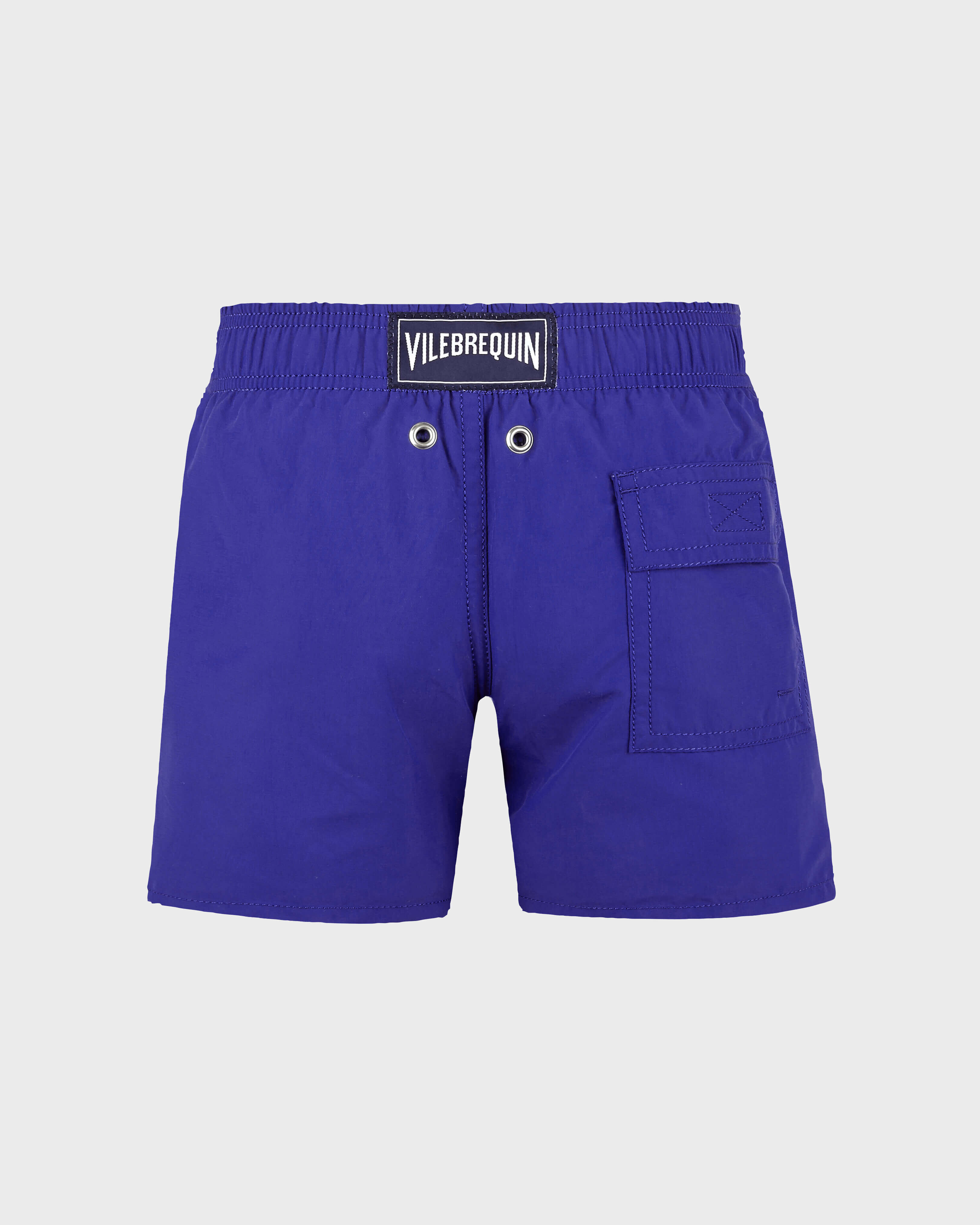 Bañador con estampado Crabs reactivo al agua para niño AZUL ULTRAMAR back view