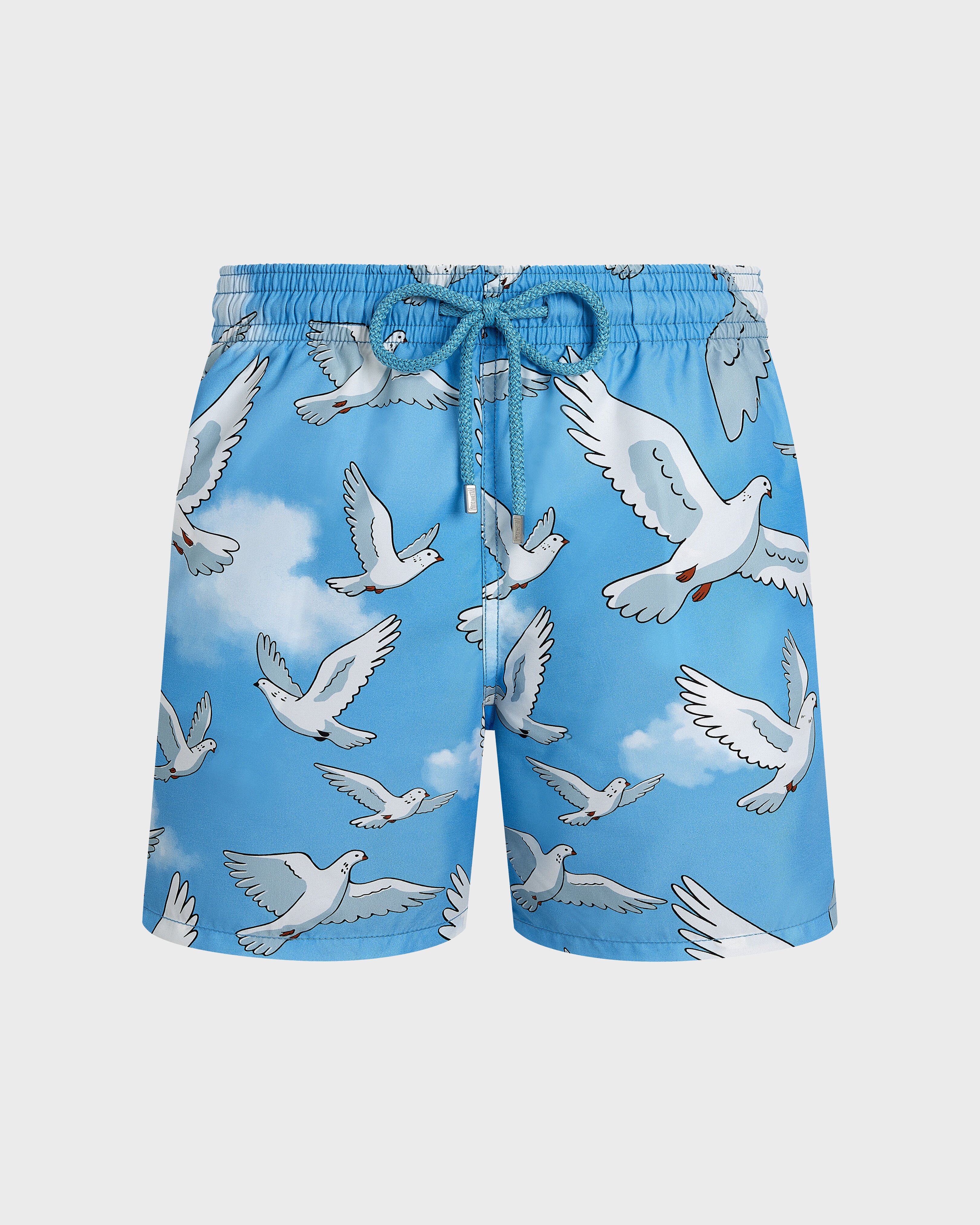 Doves Badeshorts für Herren – VBQ x 3.PARADIS JAIPUY front view