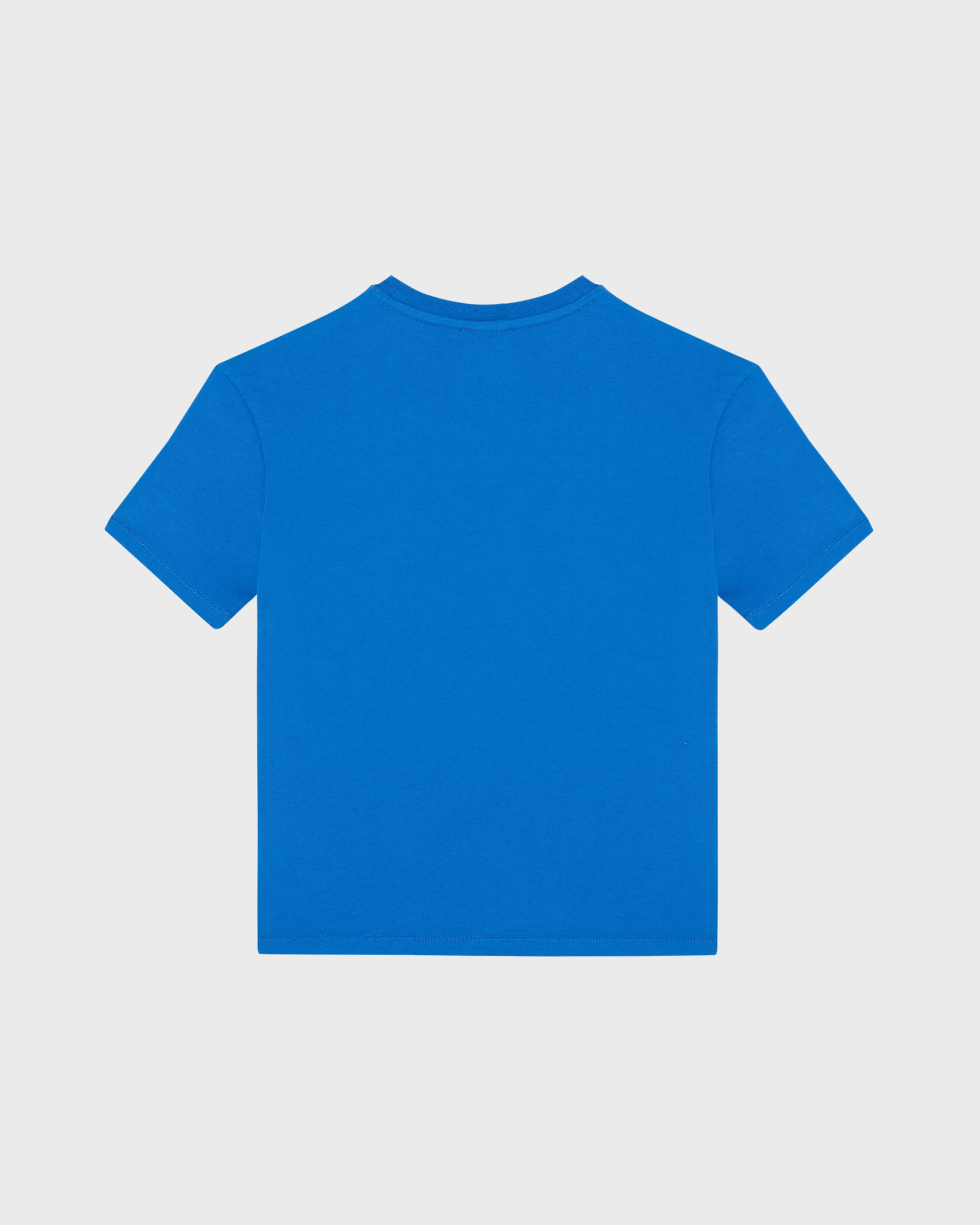 Camiseta de algodón orgánico con tortuga bordada para niño PALACE back view