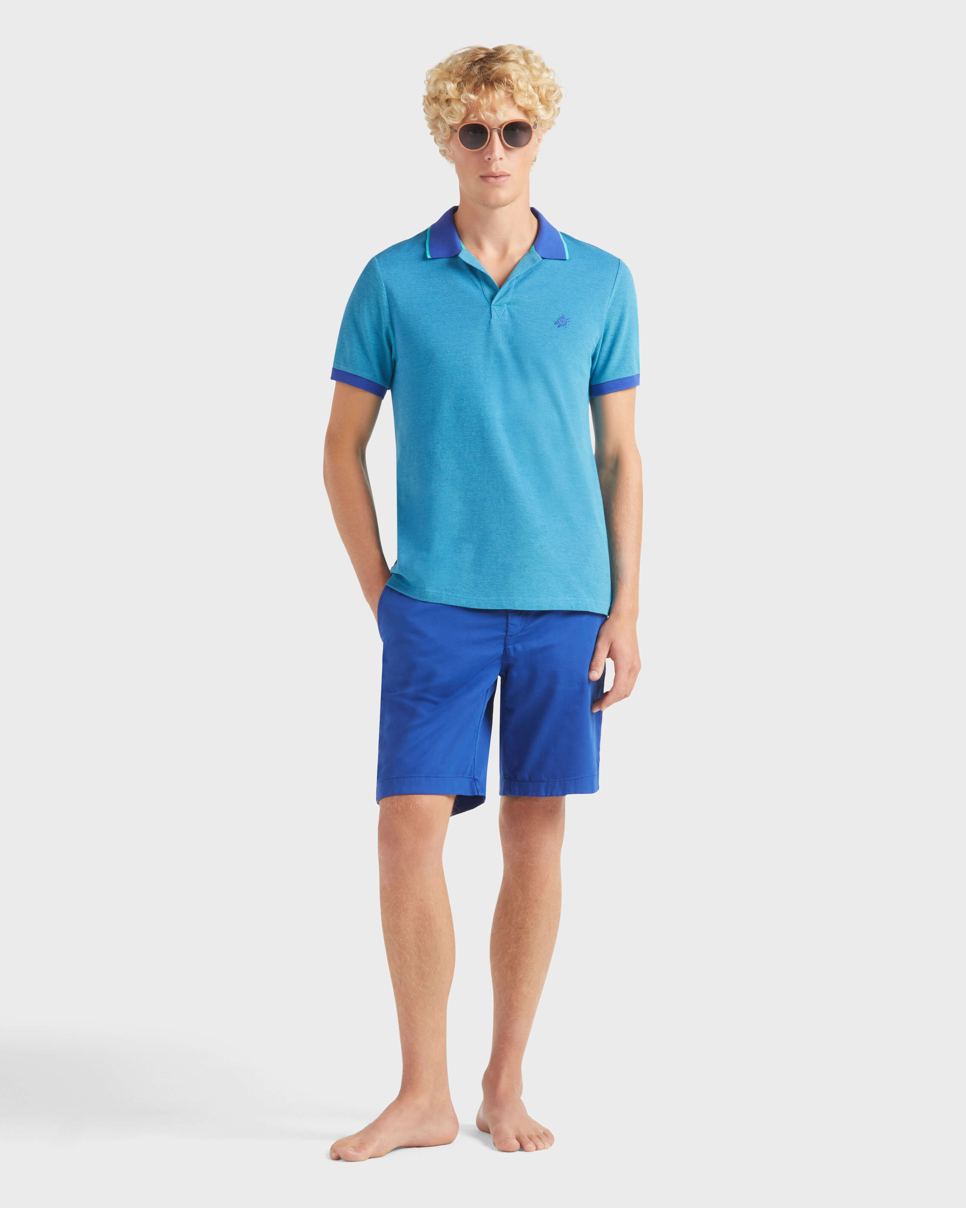 Men Organic Cotton Colour Changing Polo Shirt MARRAKECH supp1 view
