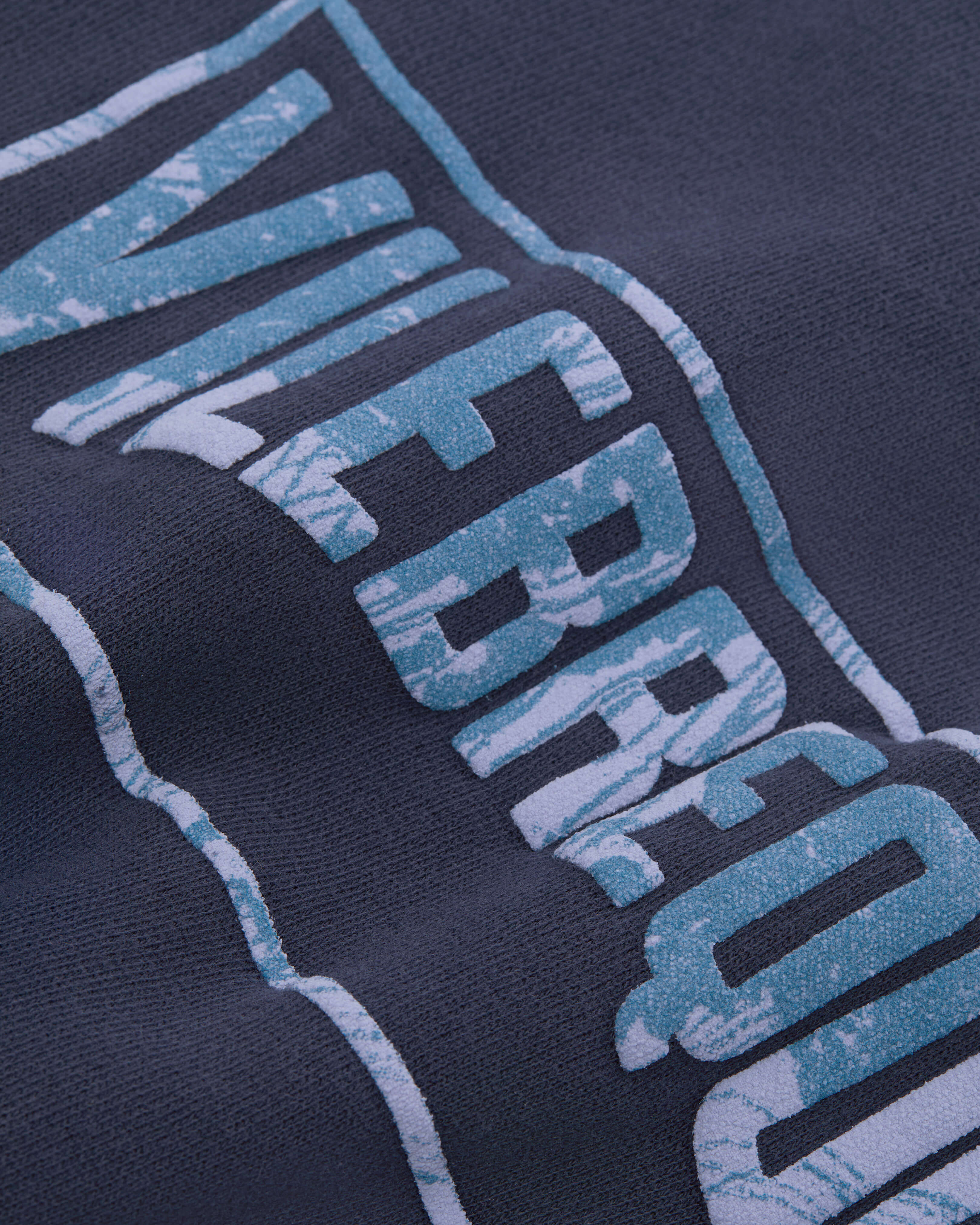 Sudadera de algodón orgánico con logotipo Vilebrequin flocado para niños AZUL MARINO look1 view