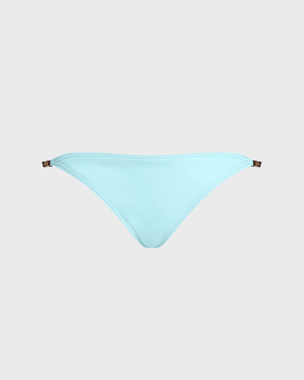 Vilebrequin - Women Mini Brief Bikini Bottom Pearl Detail Solid - Swimwear - Flaka - Blue - Size M