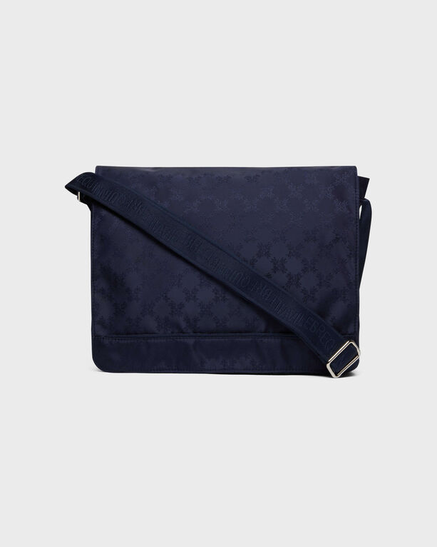 Vilebrequin - Messenger Bag Turtle Monogram - Beach Bag - Message2 - Blue - Size OSFA