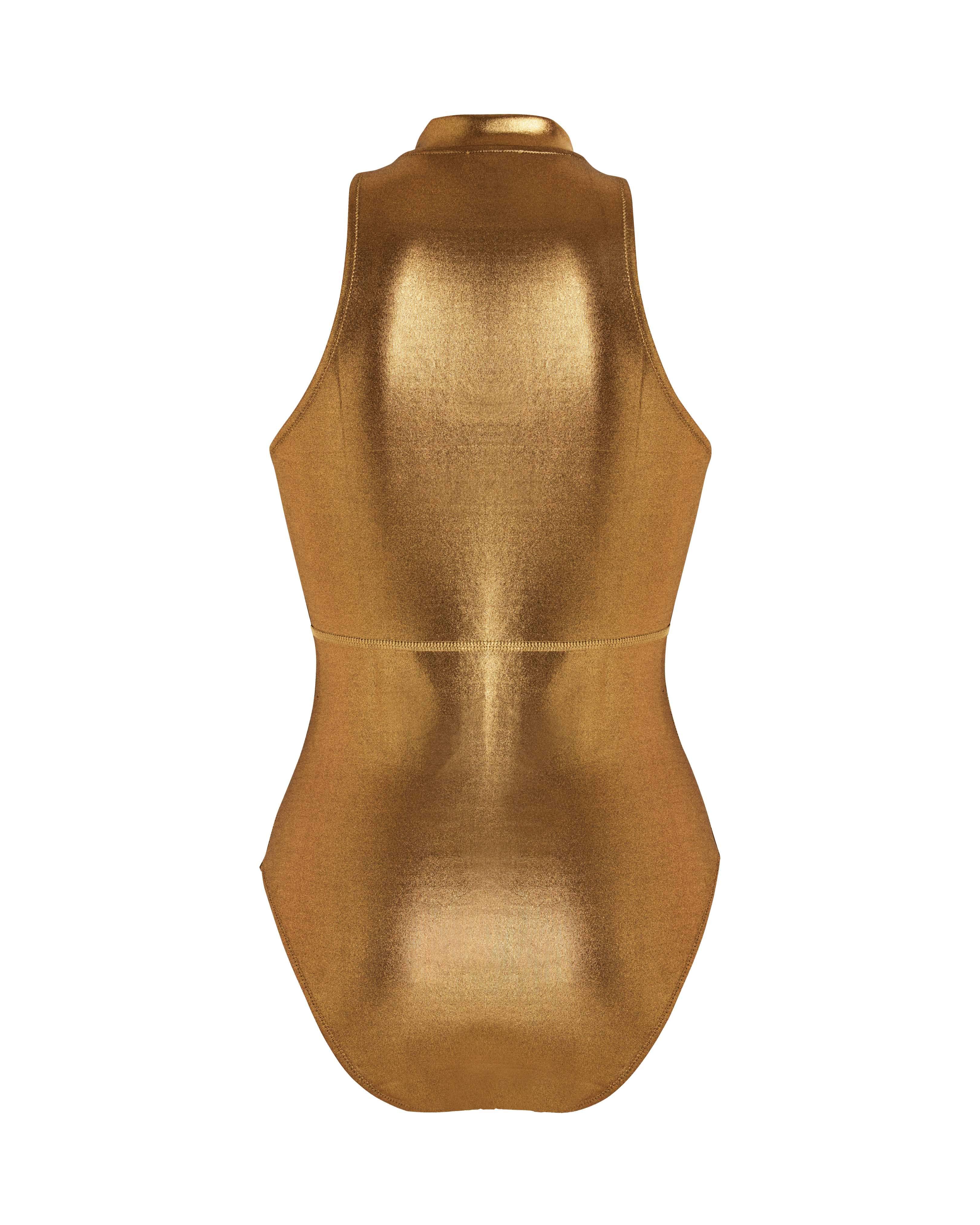 Women One-piece Rashguard Metalic DORE back view