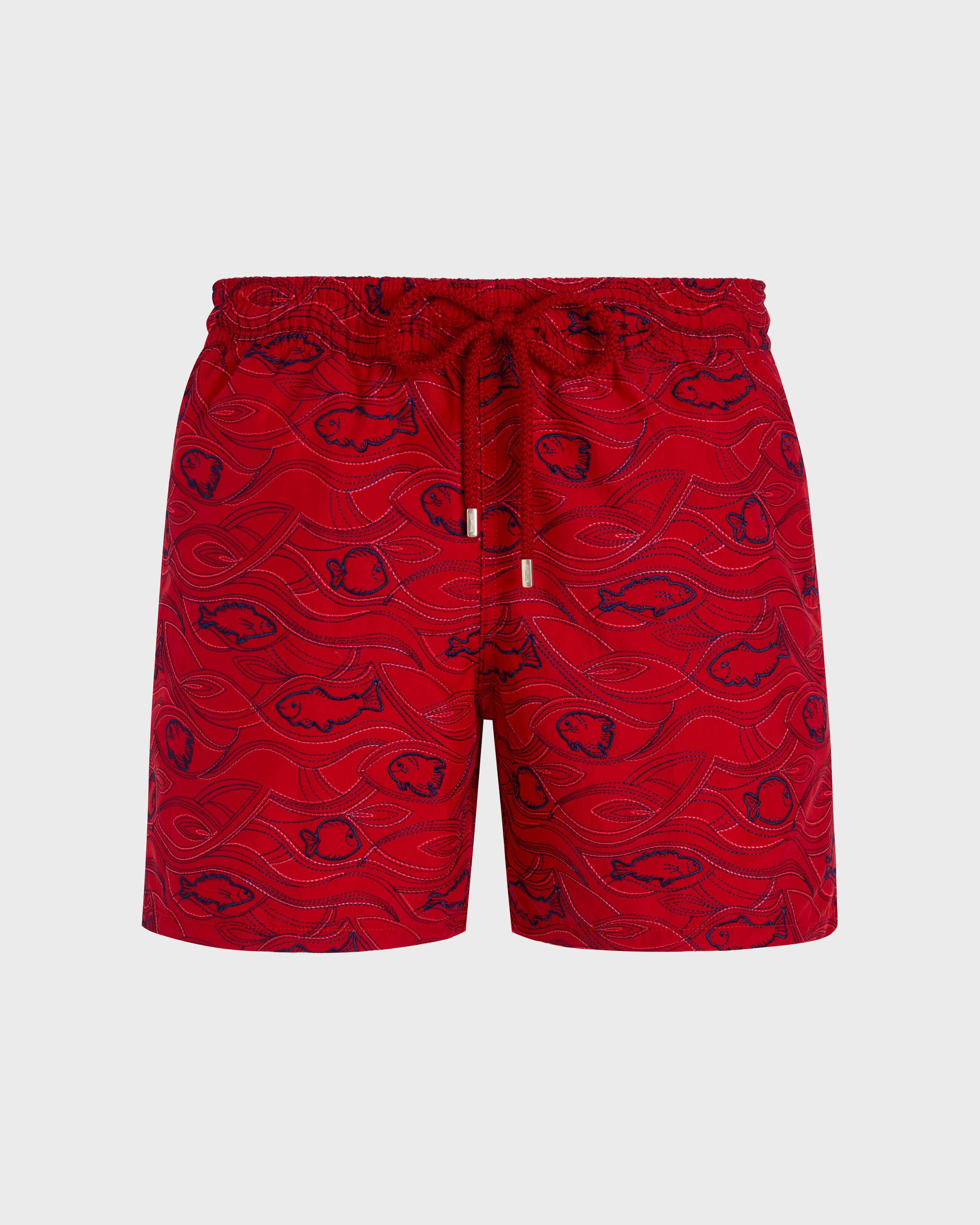 Men Swim Shorts Embroidered Aquarium- Limited Edition MOULIN ROUGE front view