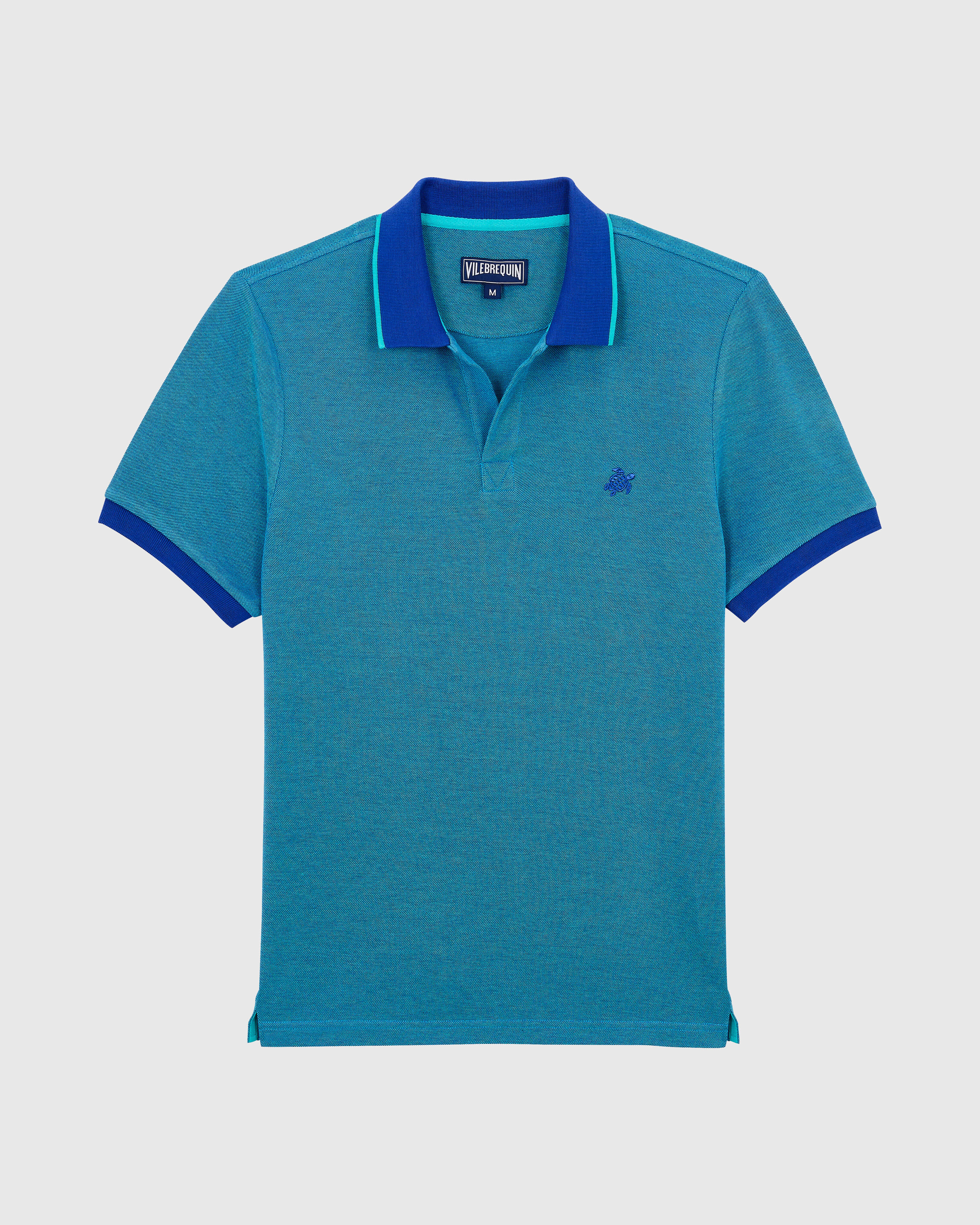 Men Organic Cotton Colour Changing Polo Shirt MARRAKECH front view