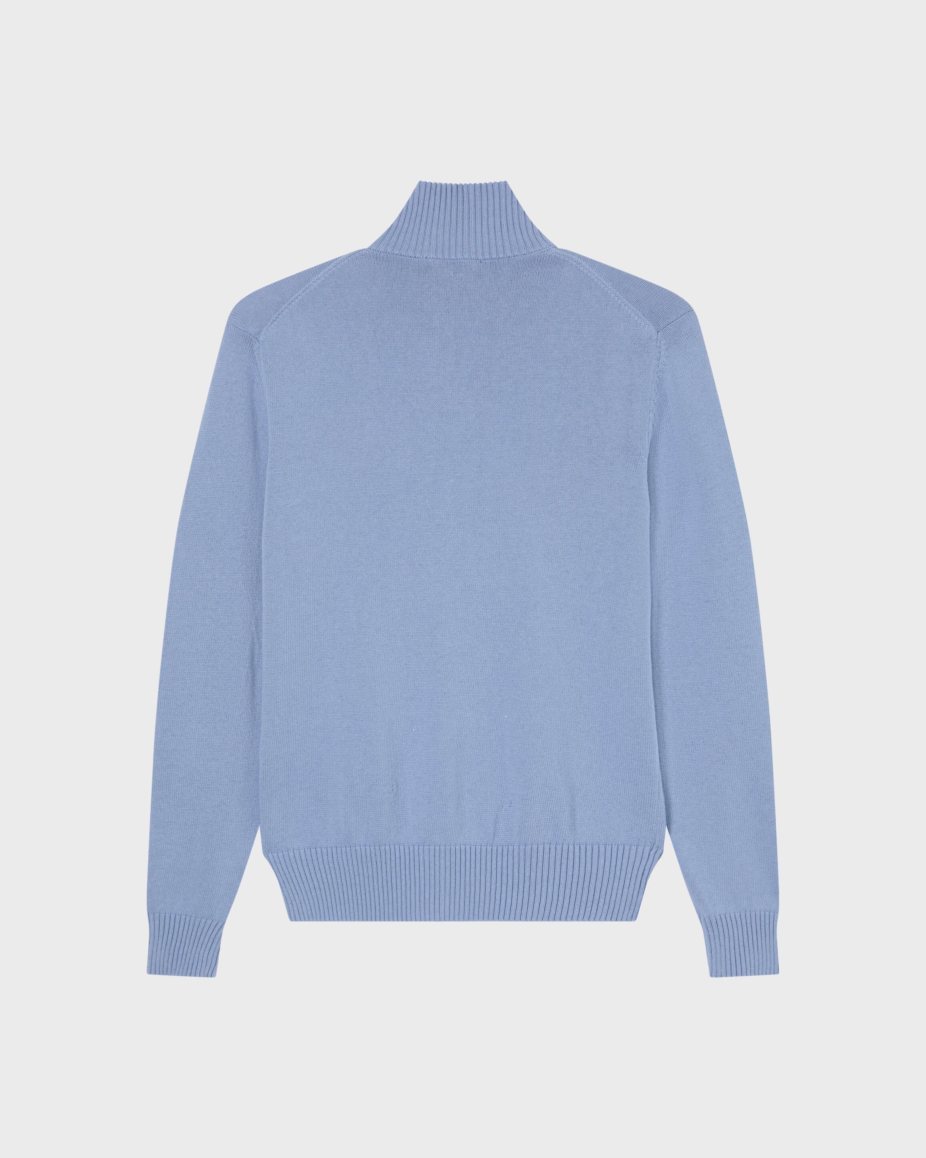 Turtle Pullover mit Reißverschluss aus Baumwolle und Kaschmir für Herren CLOUDY back view