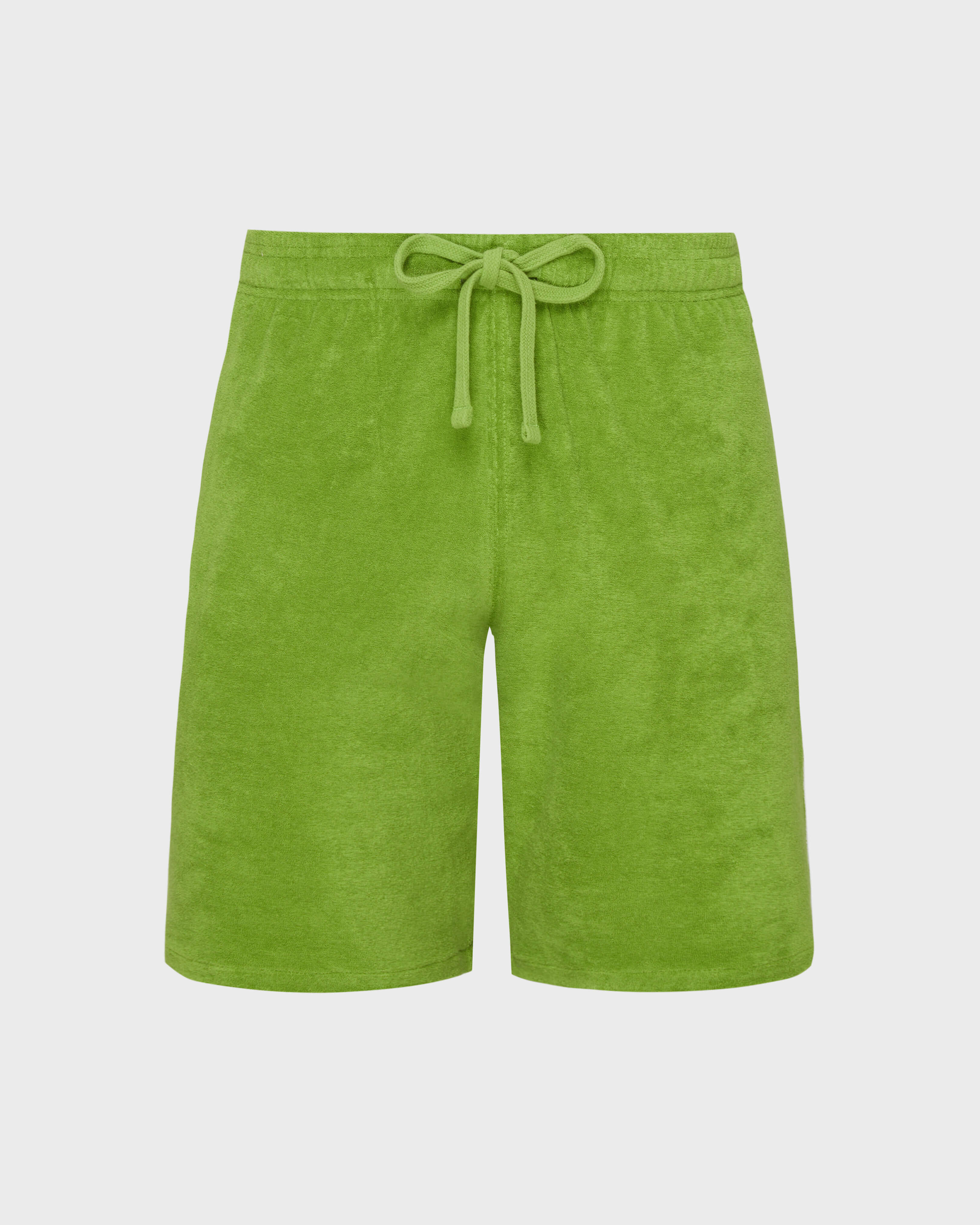 Terry Bermuda Shorts Solid CAMOUPLAGE front view