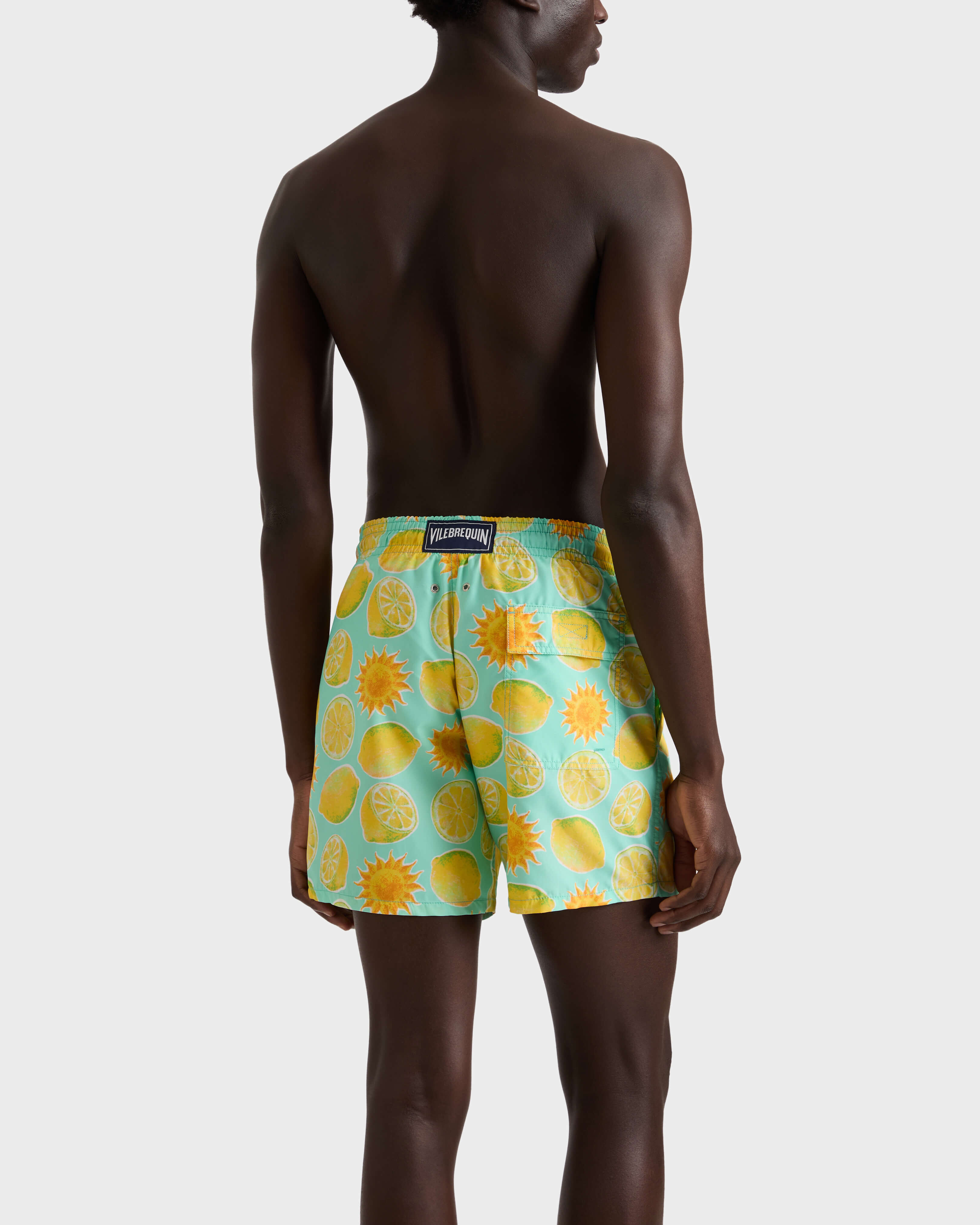 Men Swim Shorts Limonade CARIBBEAN backworn view
