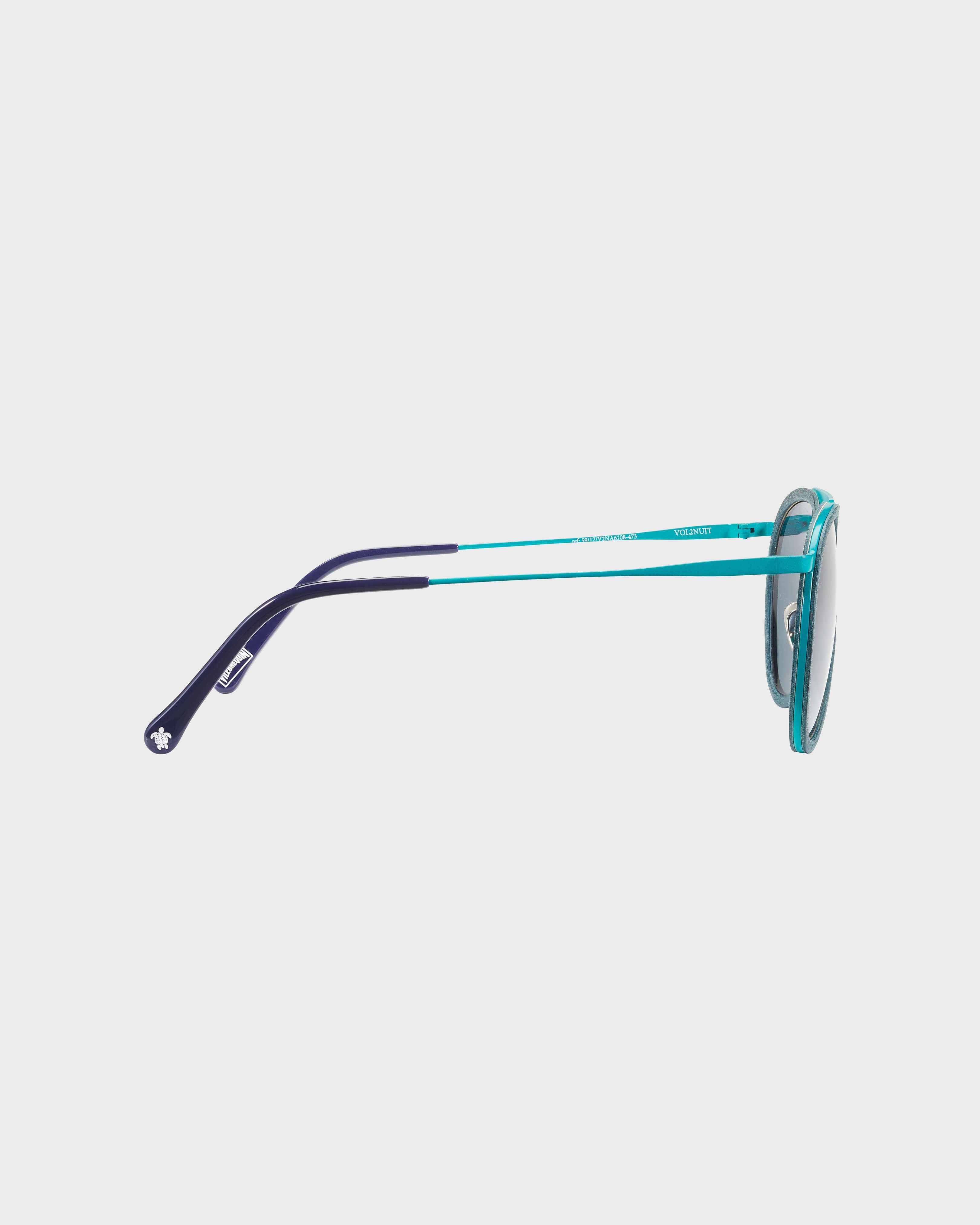 Wood Aviator Sunglasses Solid - Vilebrequin x Shelter FANFARE supp3 view