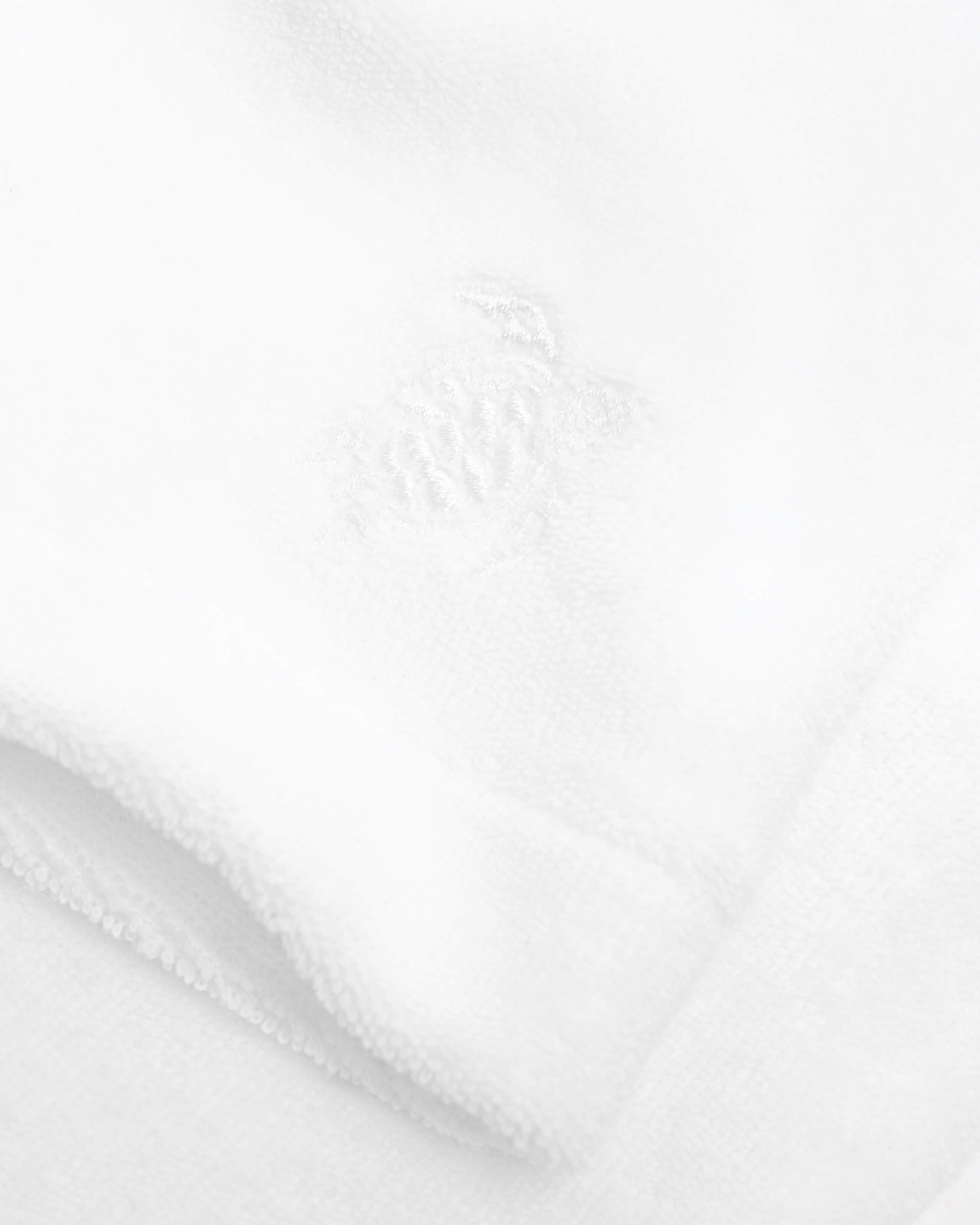 Frottee-Bermudashorts mit aufgestickter Schildkröte für Jungen WEISS look1 view