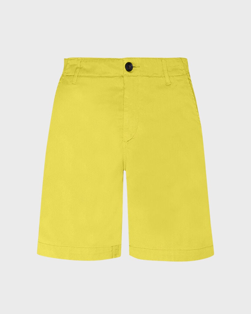 Men Tencel Gabardine Bermuda Shorts SUN front view