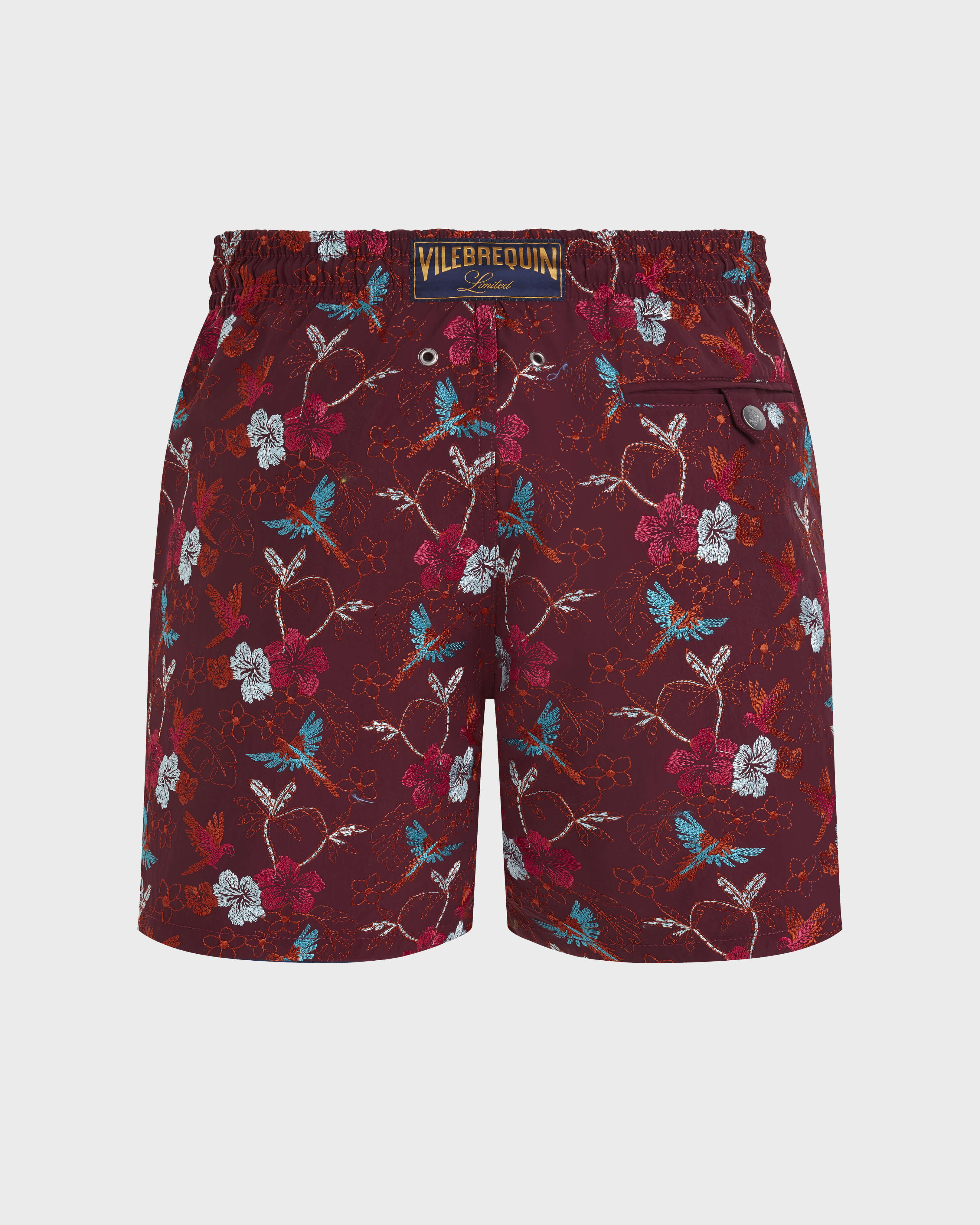 Bañador con bordado Salvador para hombre - Edición limitada BACCHUS back view