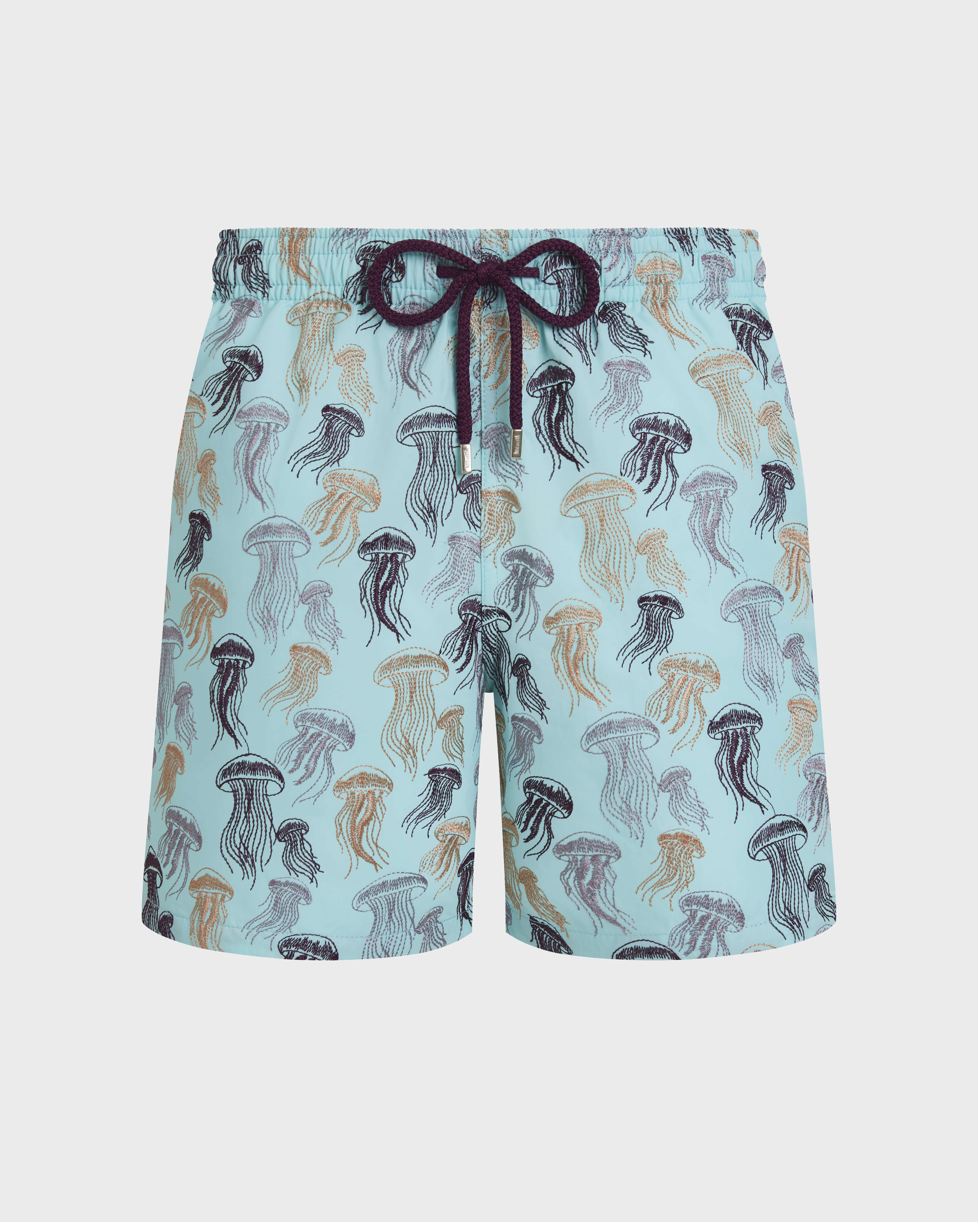 Pantaloncini mare uomo ricamati Jellyfish Dance - Edizione limitata OXYGENE front view