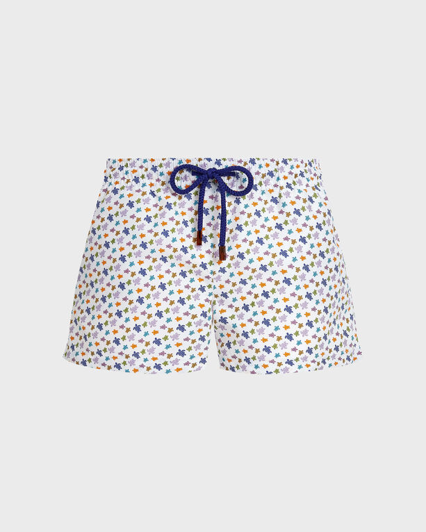 Vilebrequin - Micro Ronde Des Tortues Badeshorts Für Damen - Shorty - Fabya - Weiss - Größe L Vilebrequin - Micro Ronde Des Tortues Badeshorts Für Damen - Shorty - Fabya - Weiss - Größe L