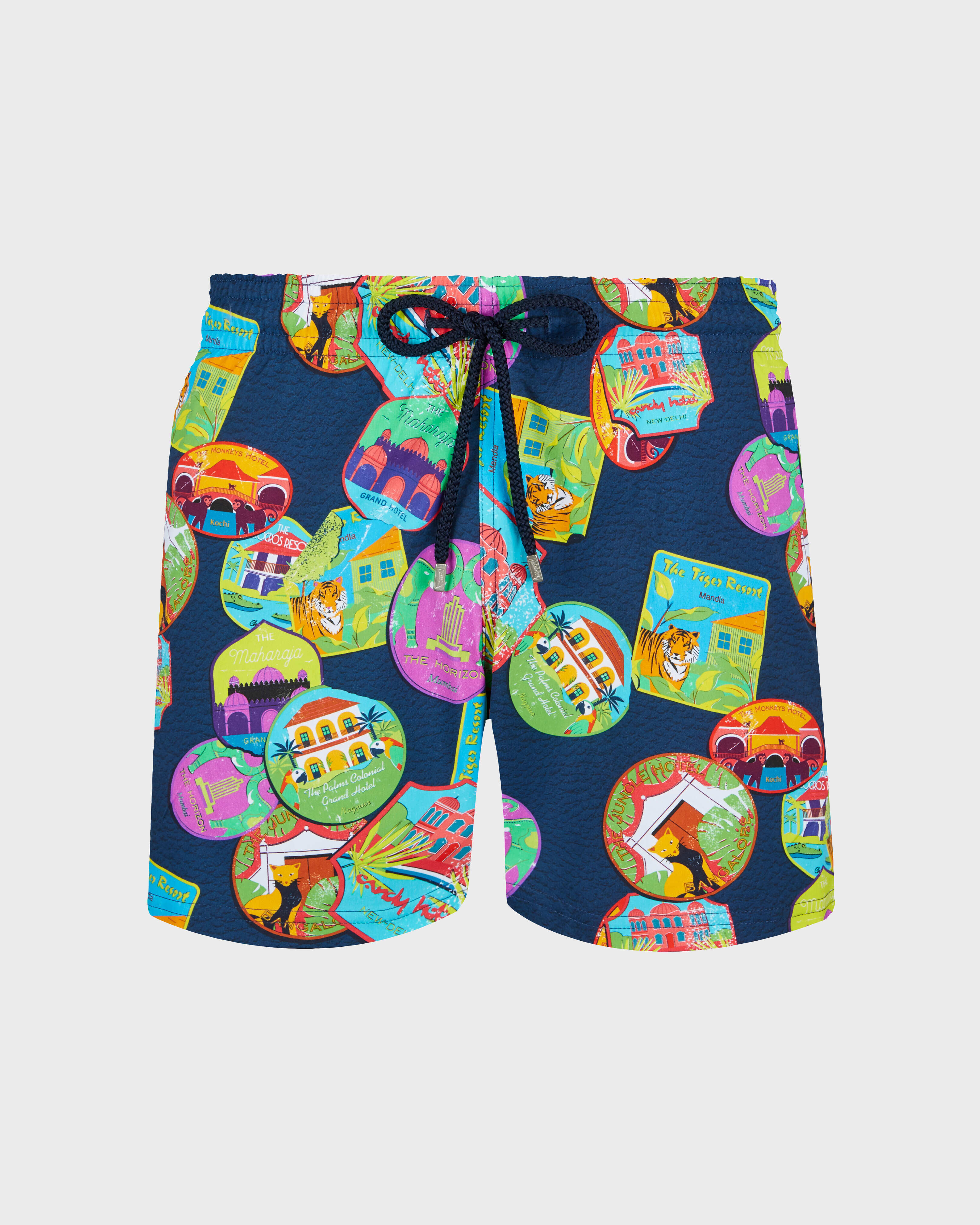 Bañador elástico con estampado Indian Resorts para hombre GOA front view