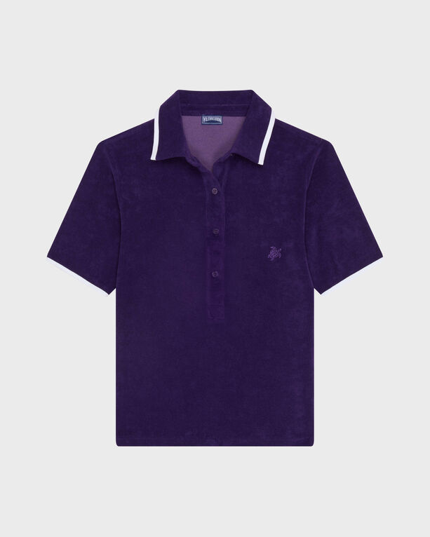 Vilebrequin - Women Terry Polo Solid - Polo - Lizea - Purple - Size S