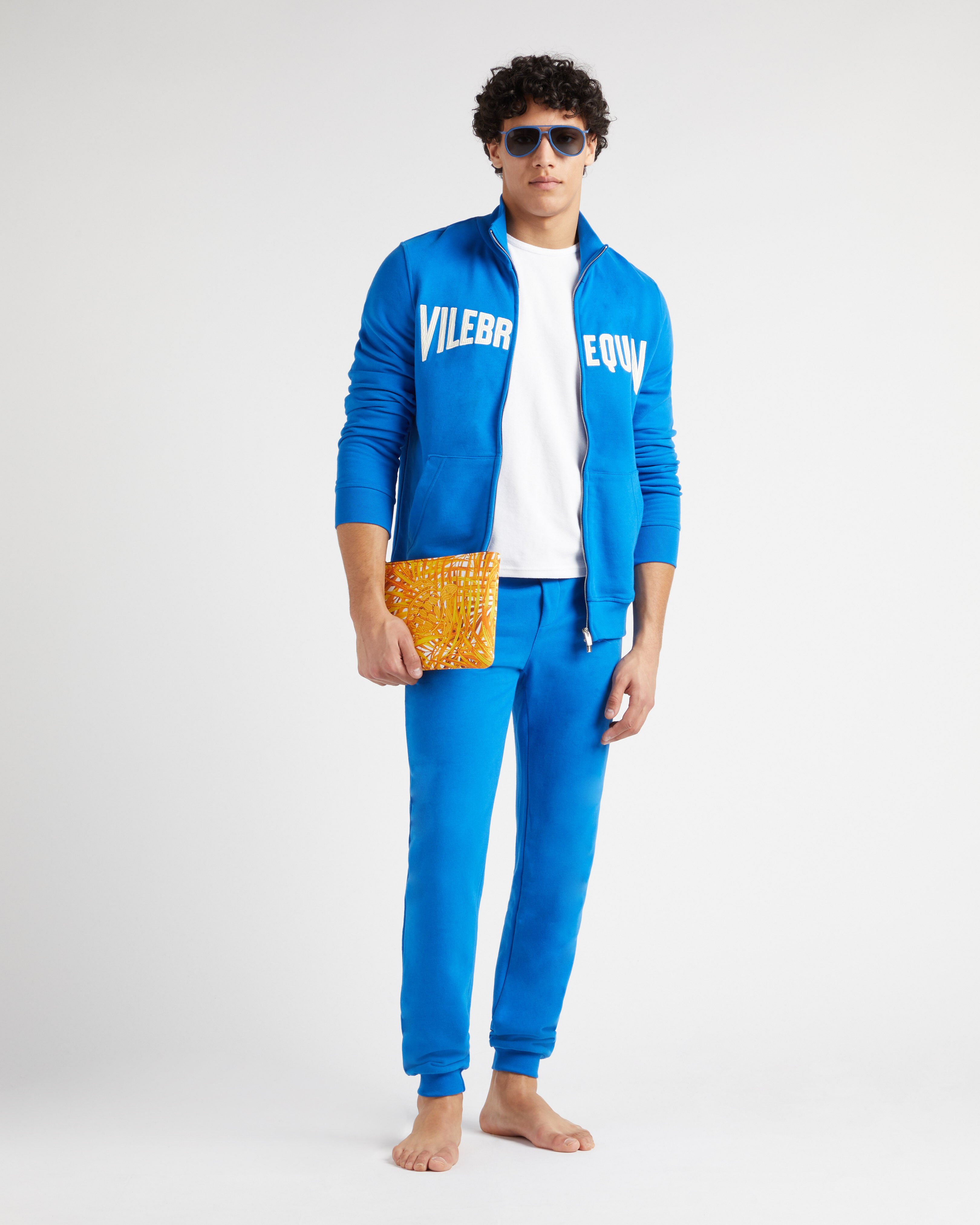 Men Jogger Cotton Pants Solid PALACE supp1 view