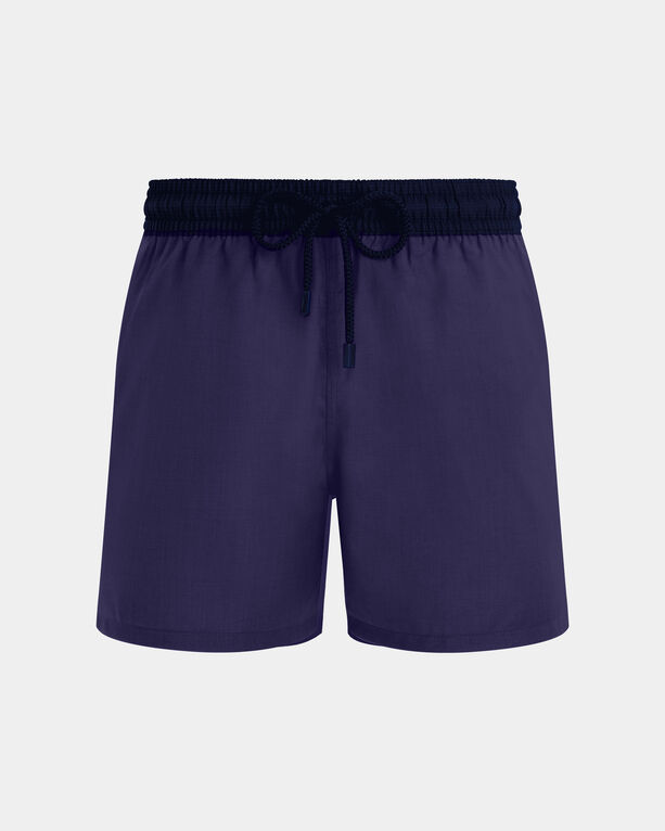 Vilebrequin - Men Ultrafine Wool Swim Shorts Super 120's - Swimwear - Magnus - Blue - Size XXL