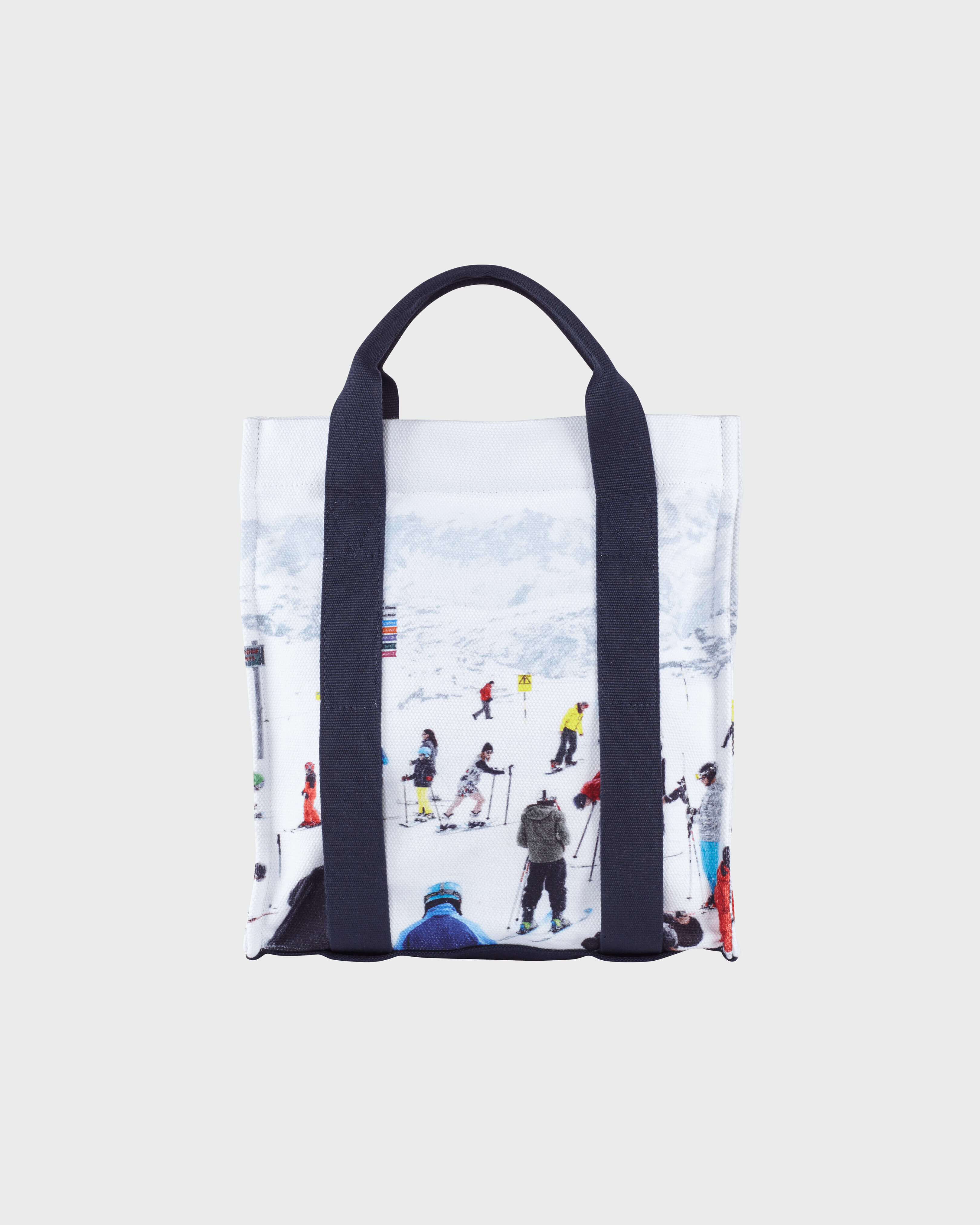 Backpack Ski- Vilebrequin x Massimo Vitali SKY BLUE front view