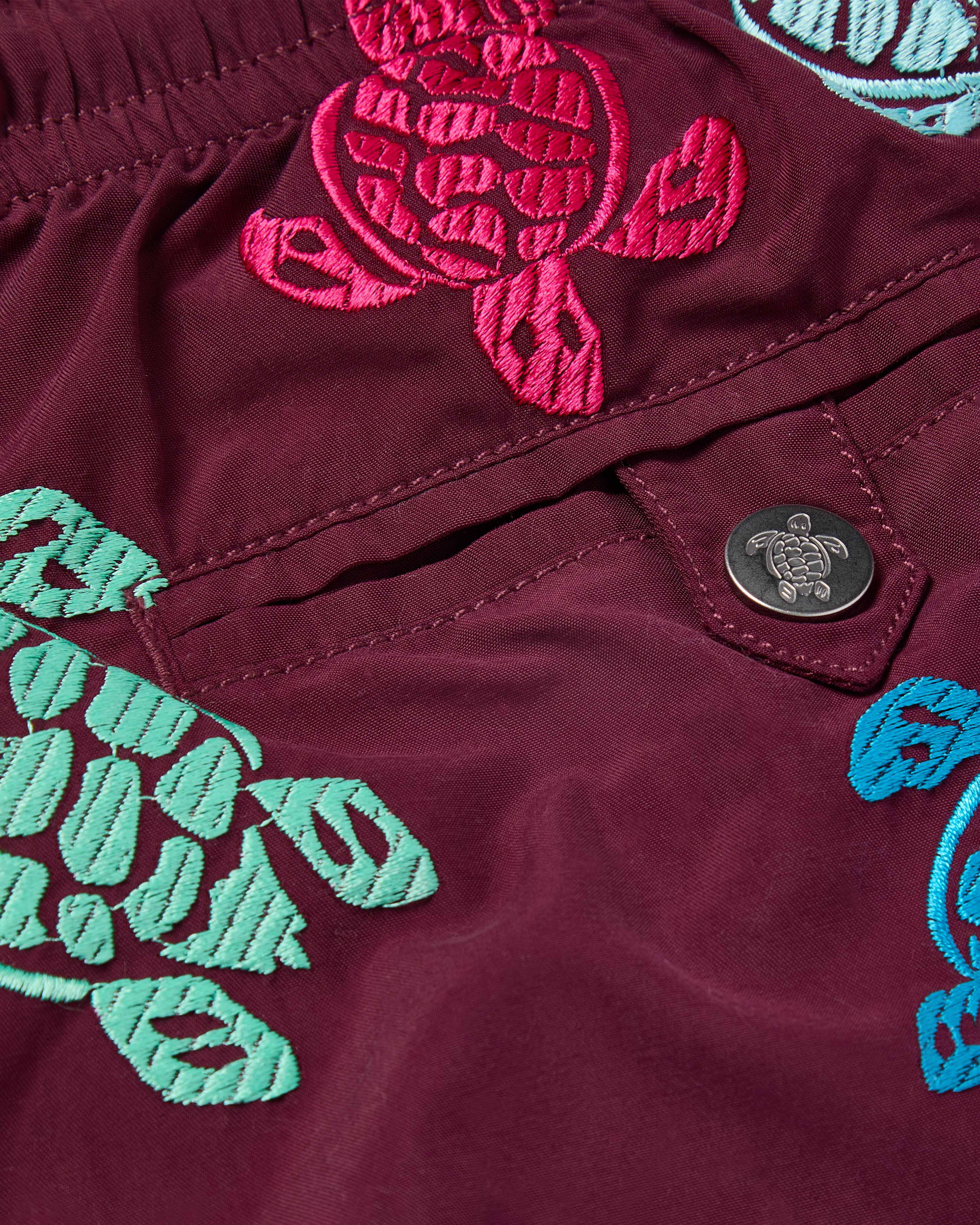 Men Embroidered Swim Shorts Ronde des Tortues - Limited Edition BACCHUS supp1 view