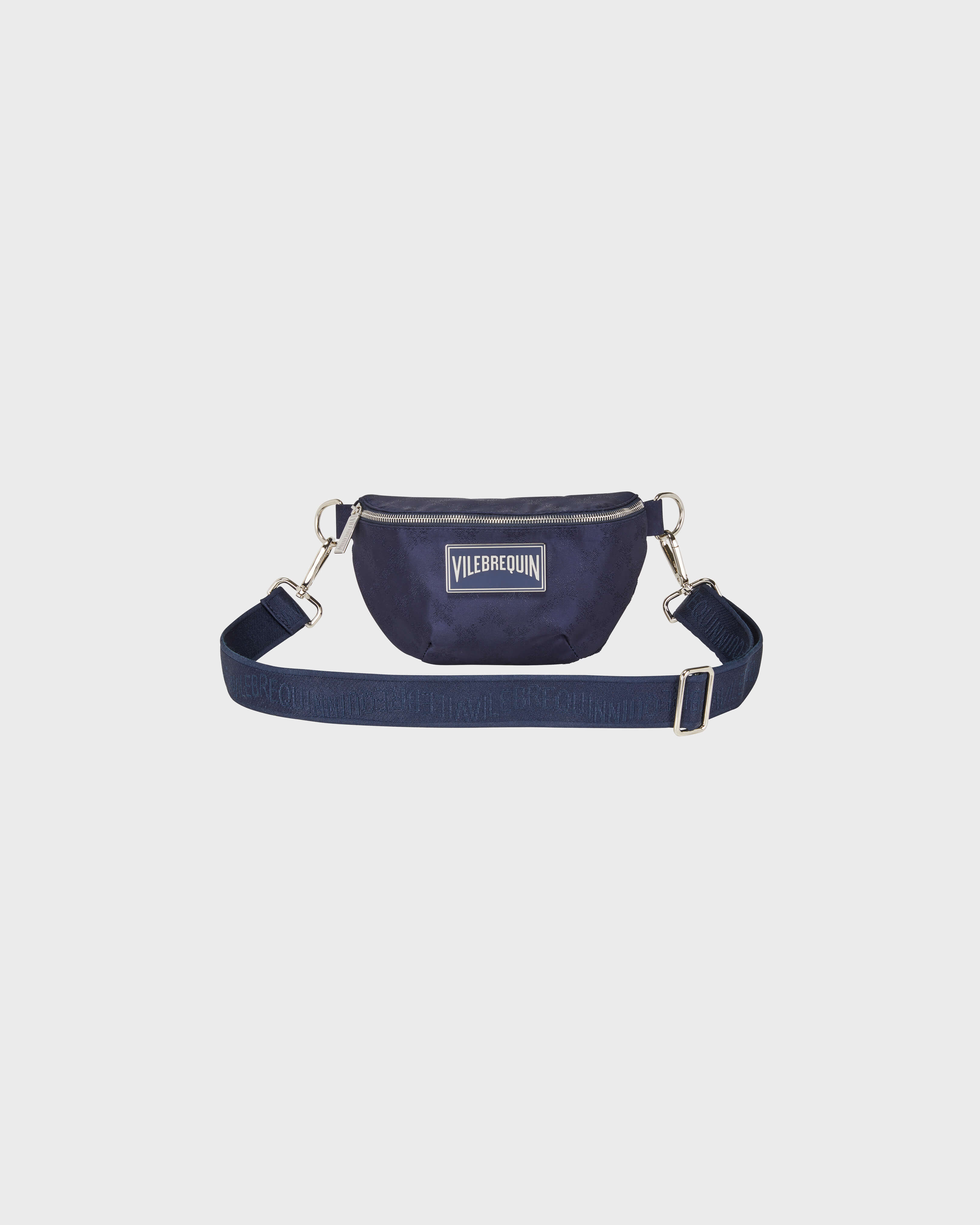 Waist Bag Turtle Monogram BLU MARINE front view